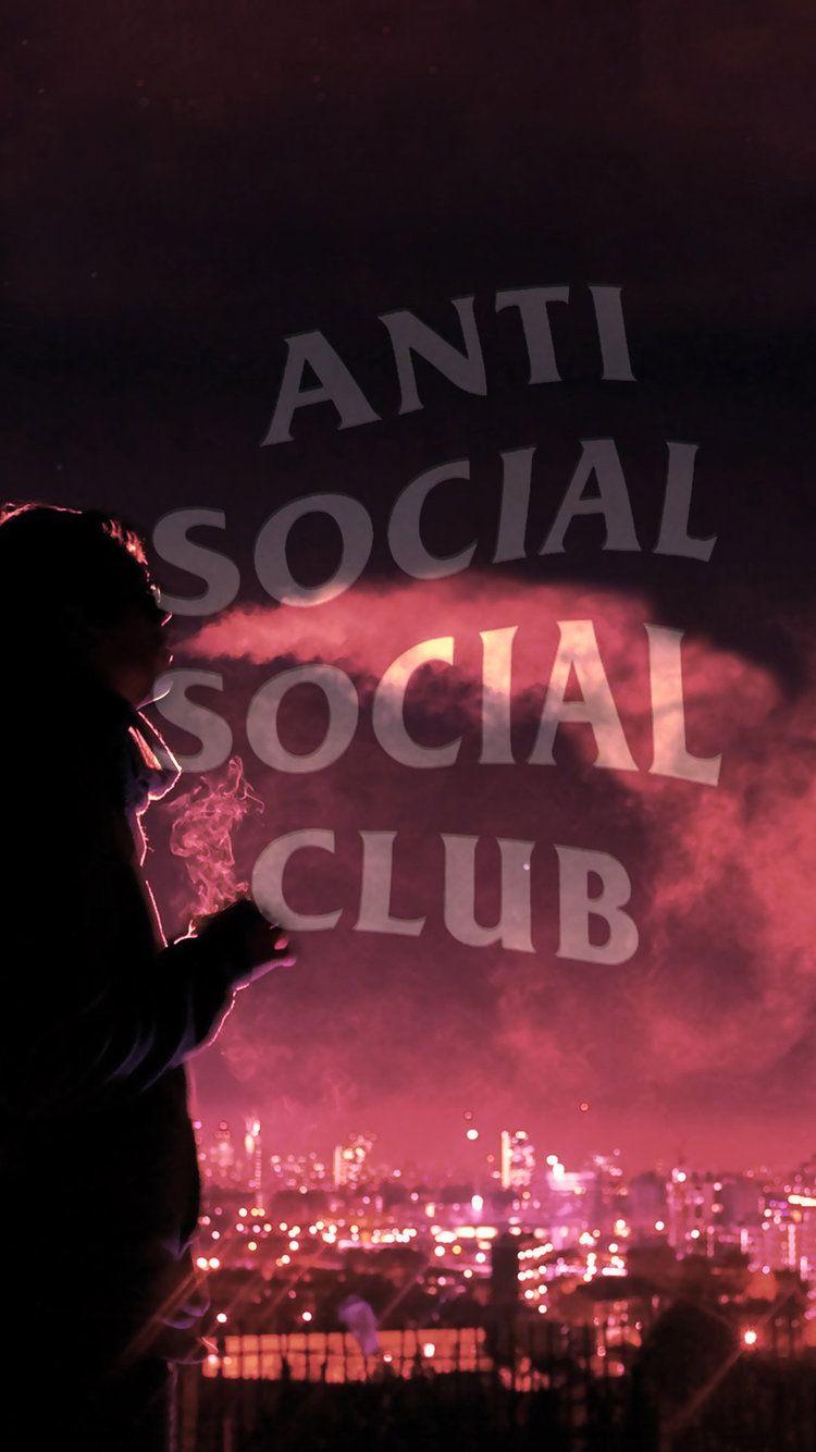 Anti Social Social Club iPhone Wallpaper HD