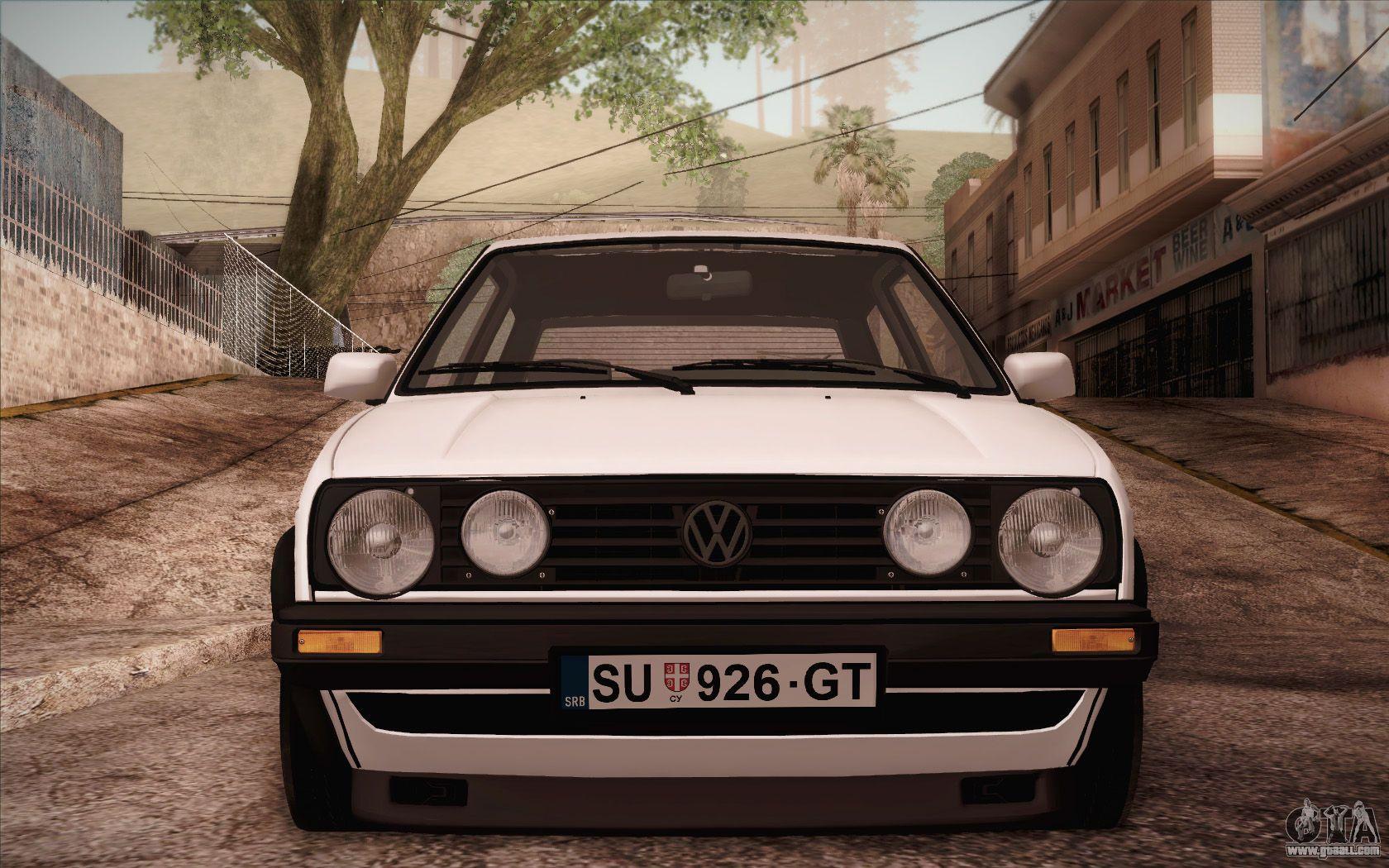 Volkswagen Golf Mk2 GTI for GTA San Andreas