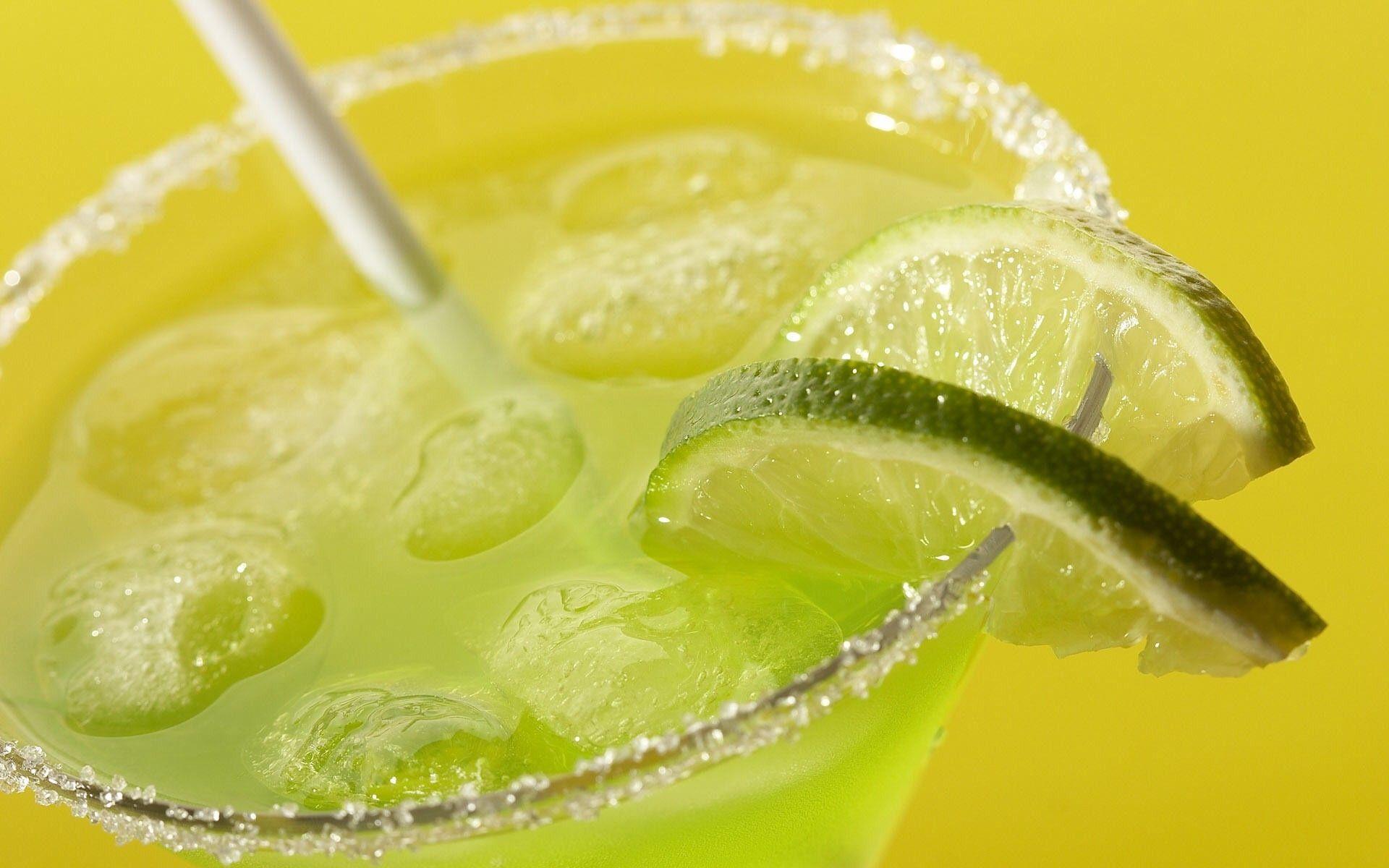 Wallpaper, Lemonade, ice, lime, segments, tubule, sugar, laying