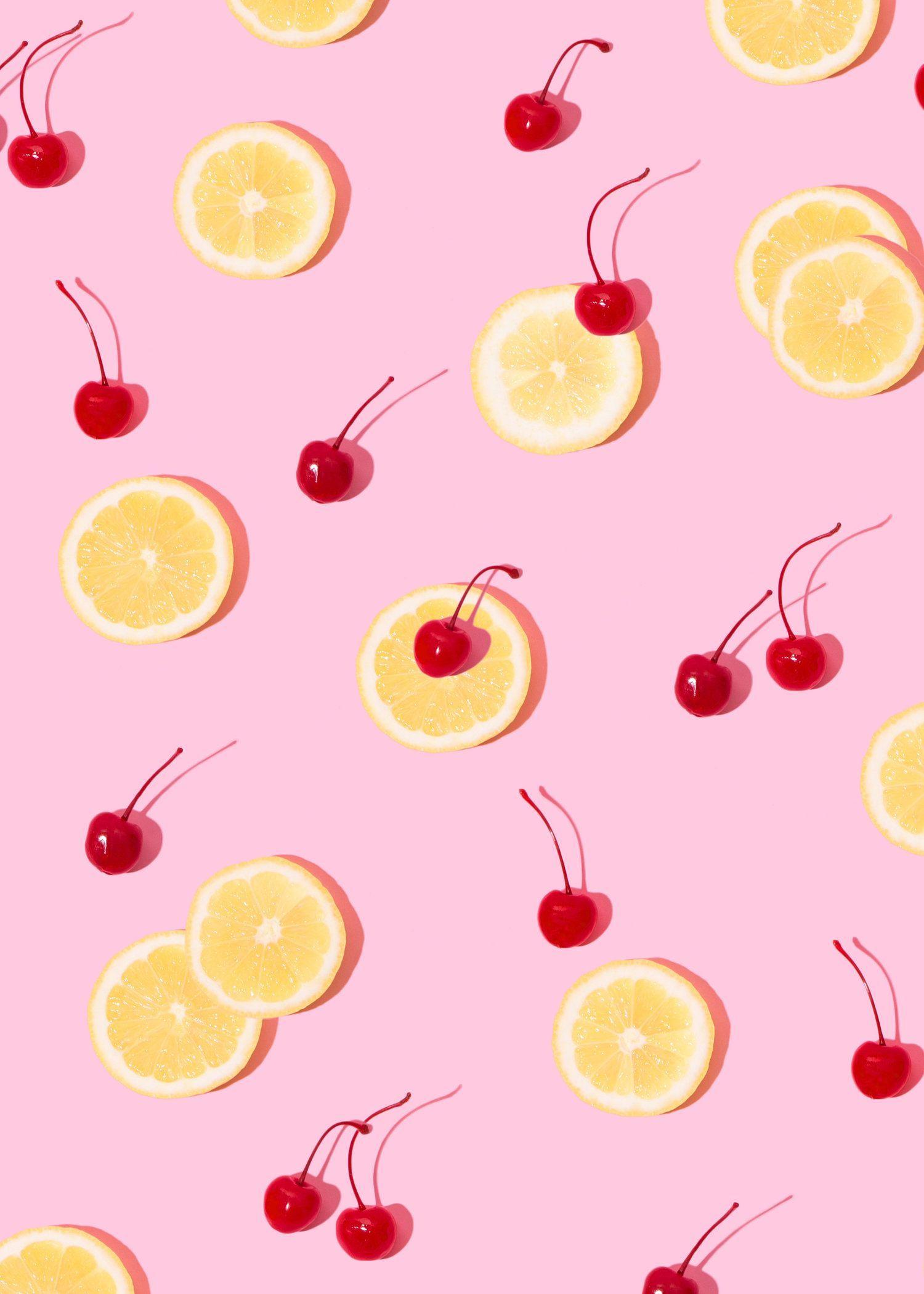 Cherry Lemonade // Wallpaper Download. Cherry lemonade, Summer
