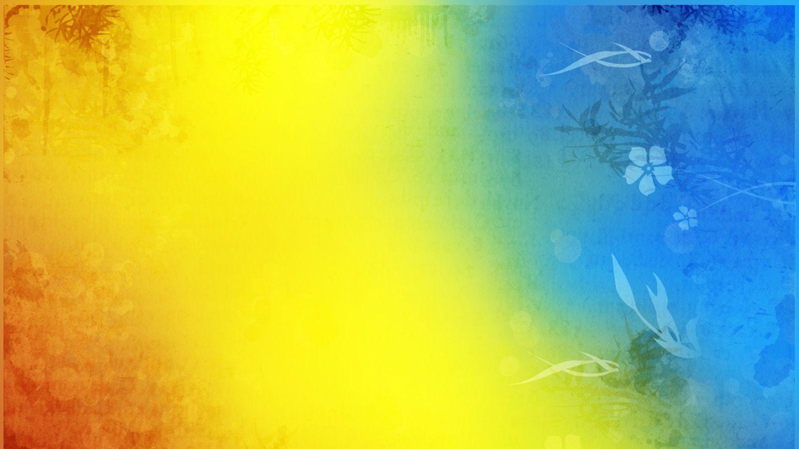 Blue And Yellow Abstract Wallpapers - Wallpaper Cave
