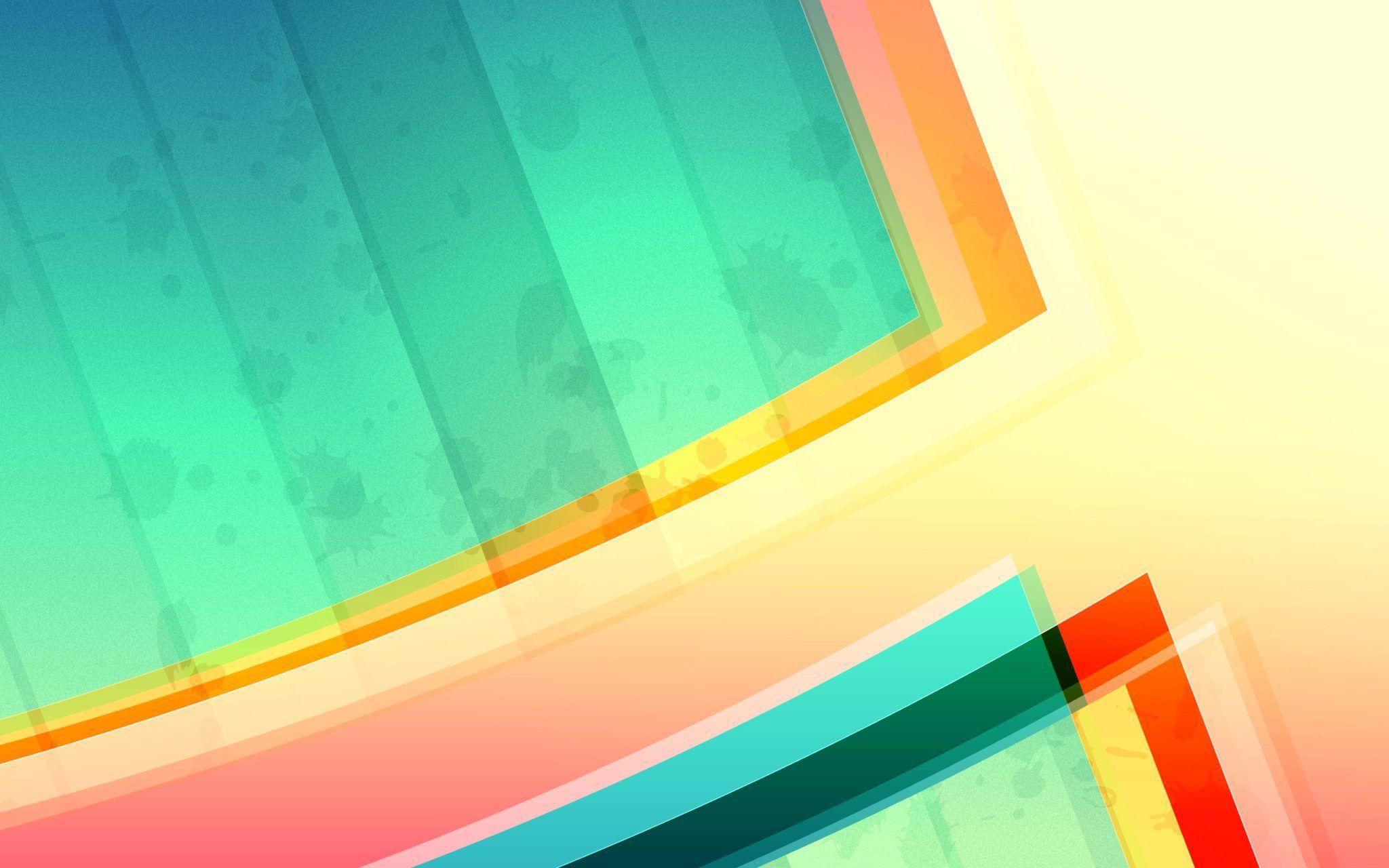 Colorful Lines Abstract Wallpaper