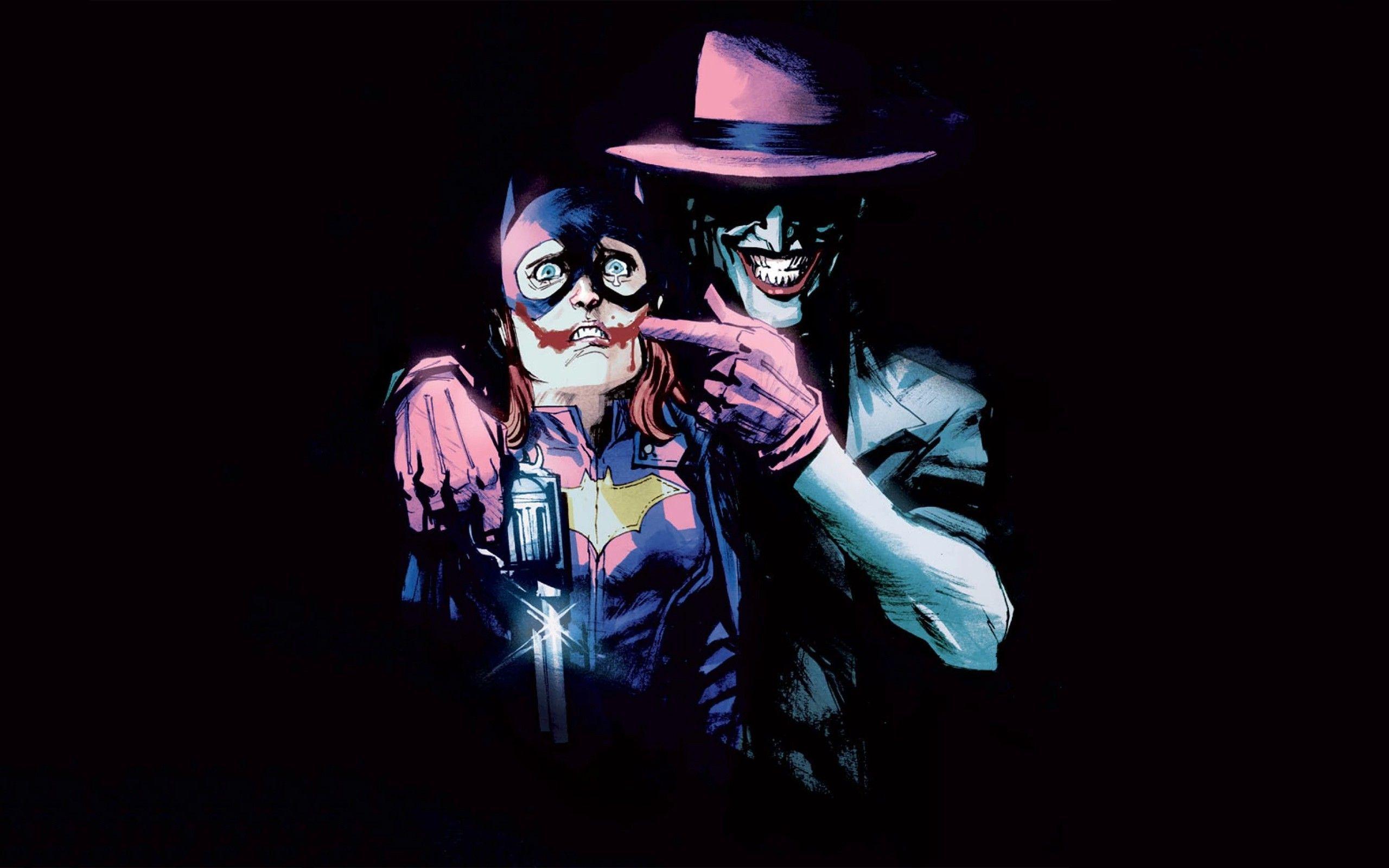 Joker, Batgirl, DC Comics Wallpaper HD / Desktop and Mobile Background