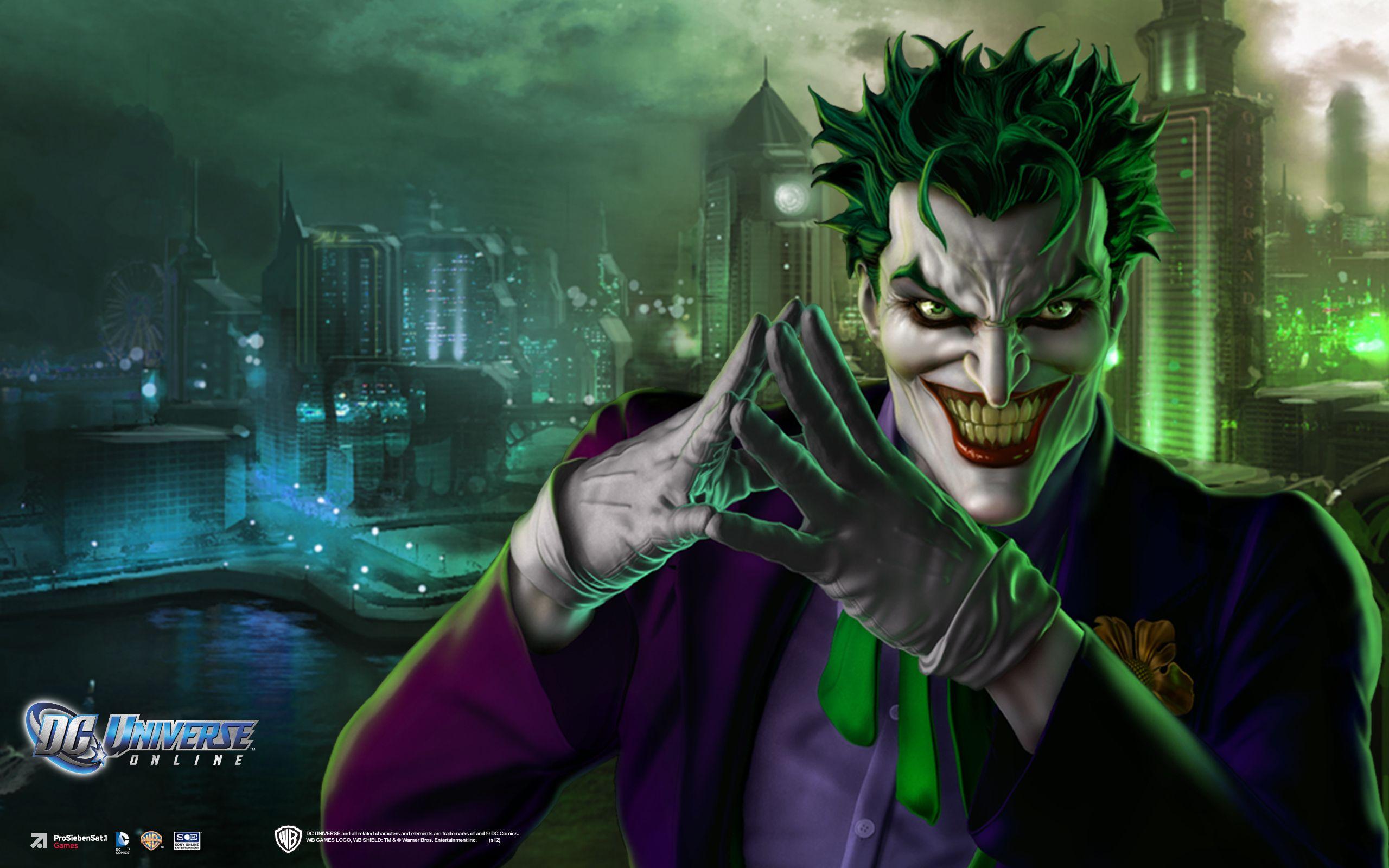 DC UNIVERSE ONLINE D C Superhero Comics Batman Joker F Wallpaper
