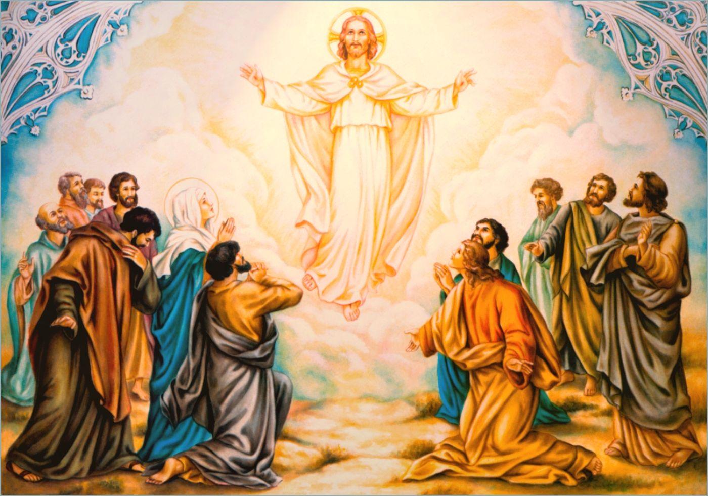 WHEN DID CHRIST ASCEND INTO HEAVEN? Christ ascended, body and soul