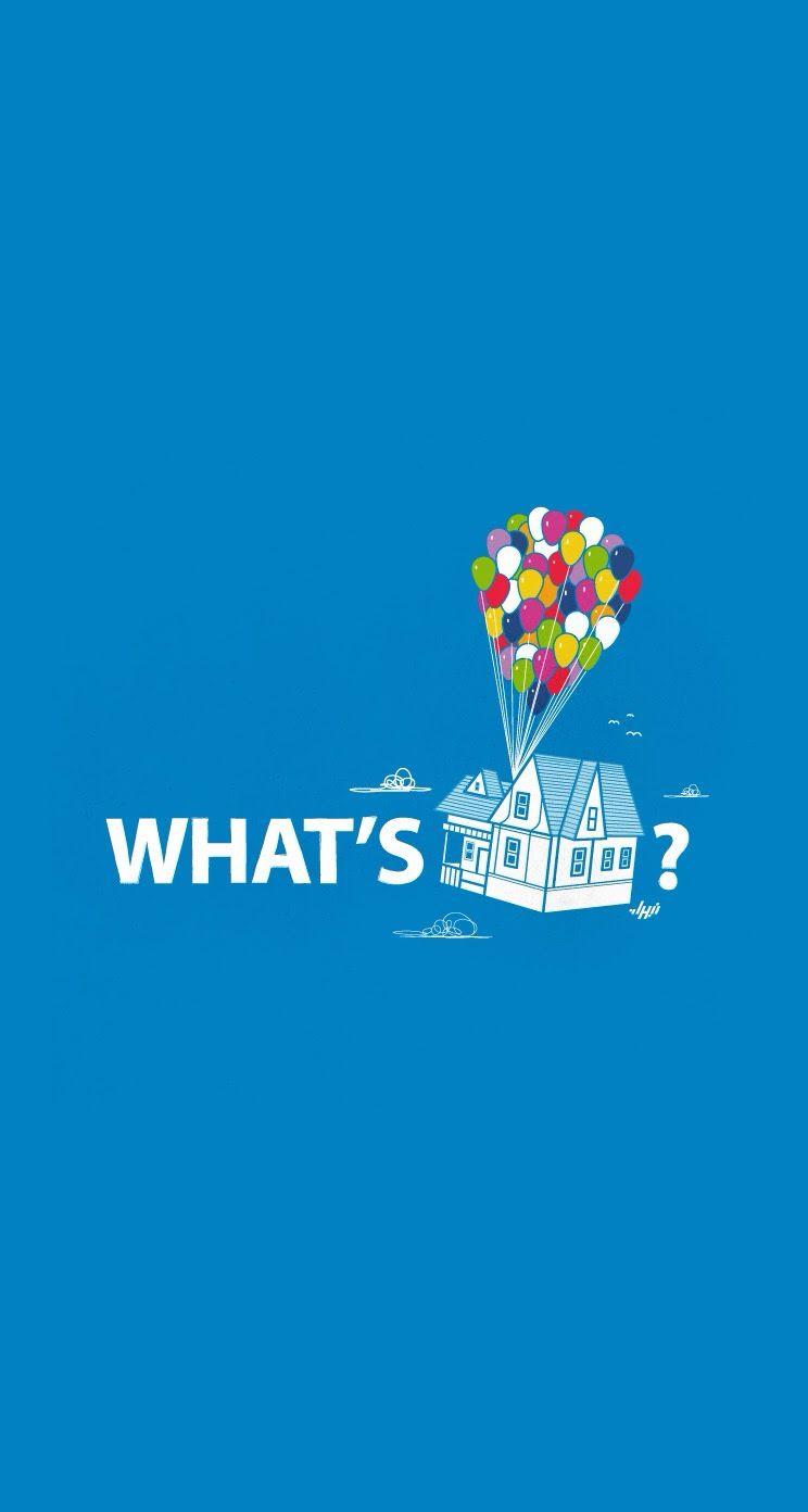 Tap image for more iPhone Disney wallpaper! What's UP