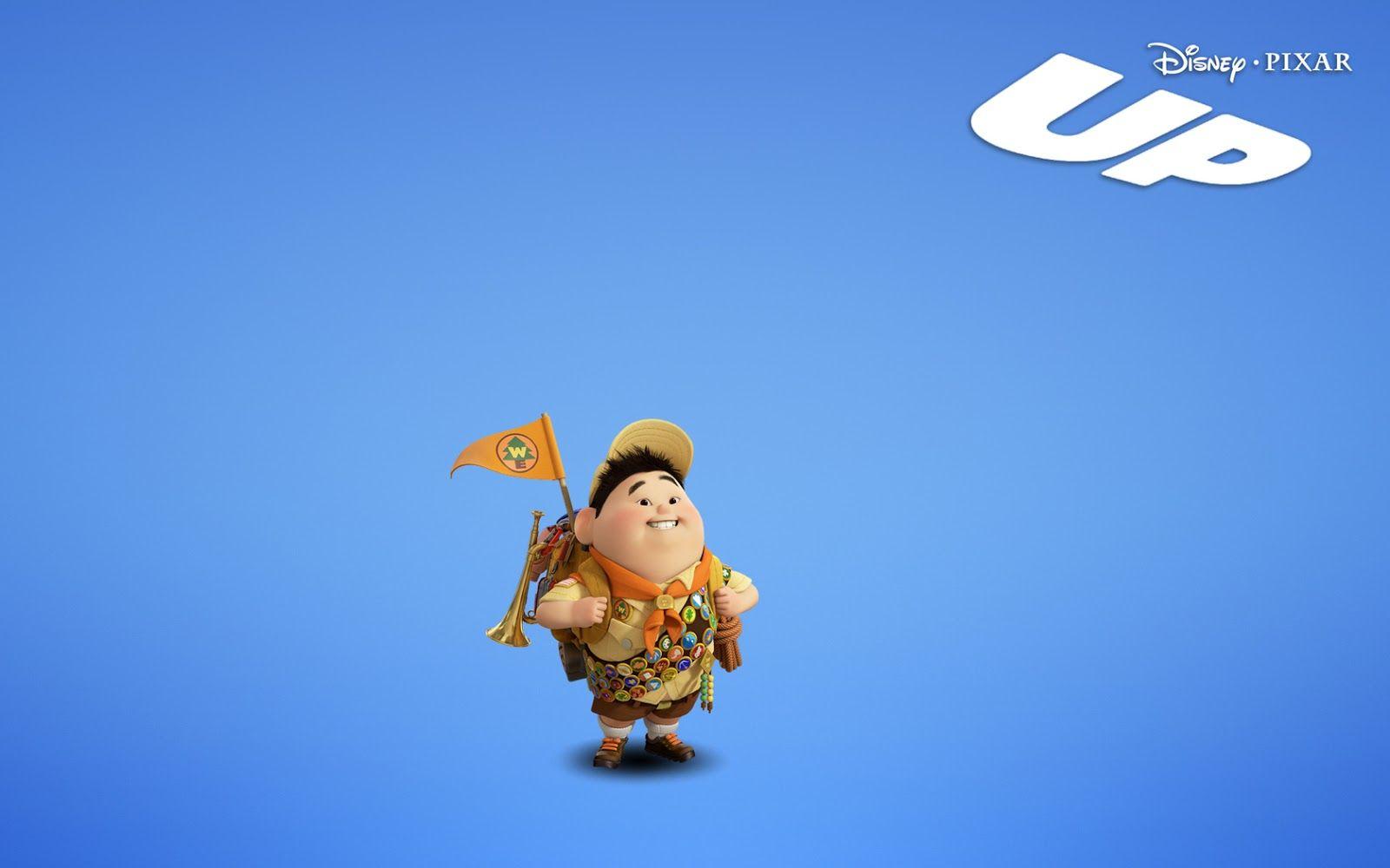 Disney HD Wallpaper: Disney Pixar Up Russell HD Wallpaper