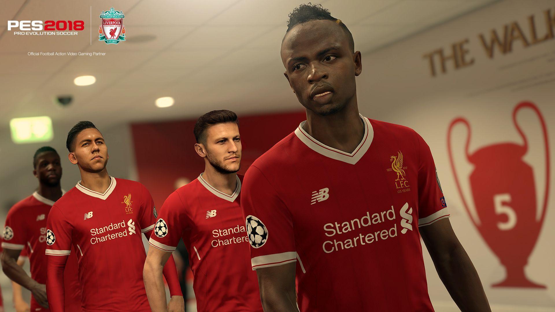 PES 2018: Liverpool legends join game