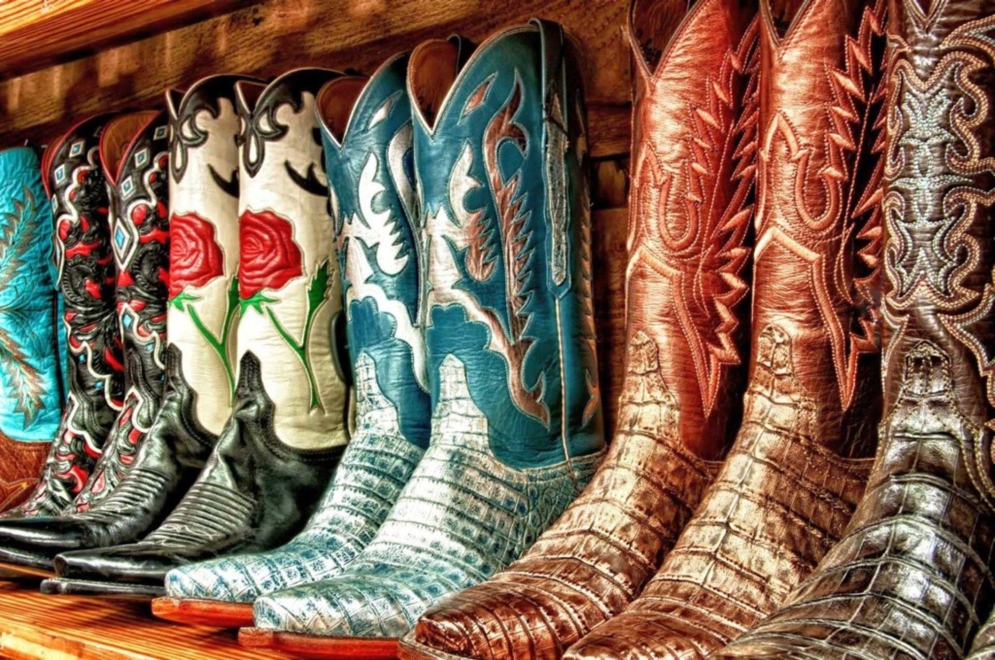 Cowboy Boots Desktop Wallpaper