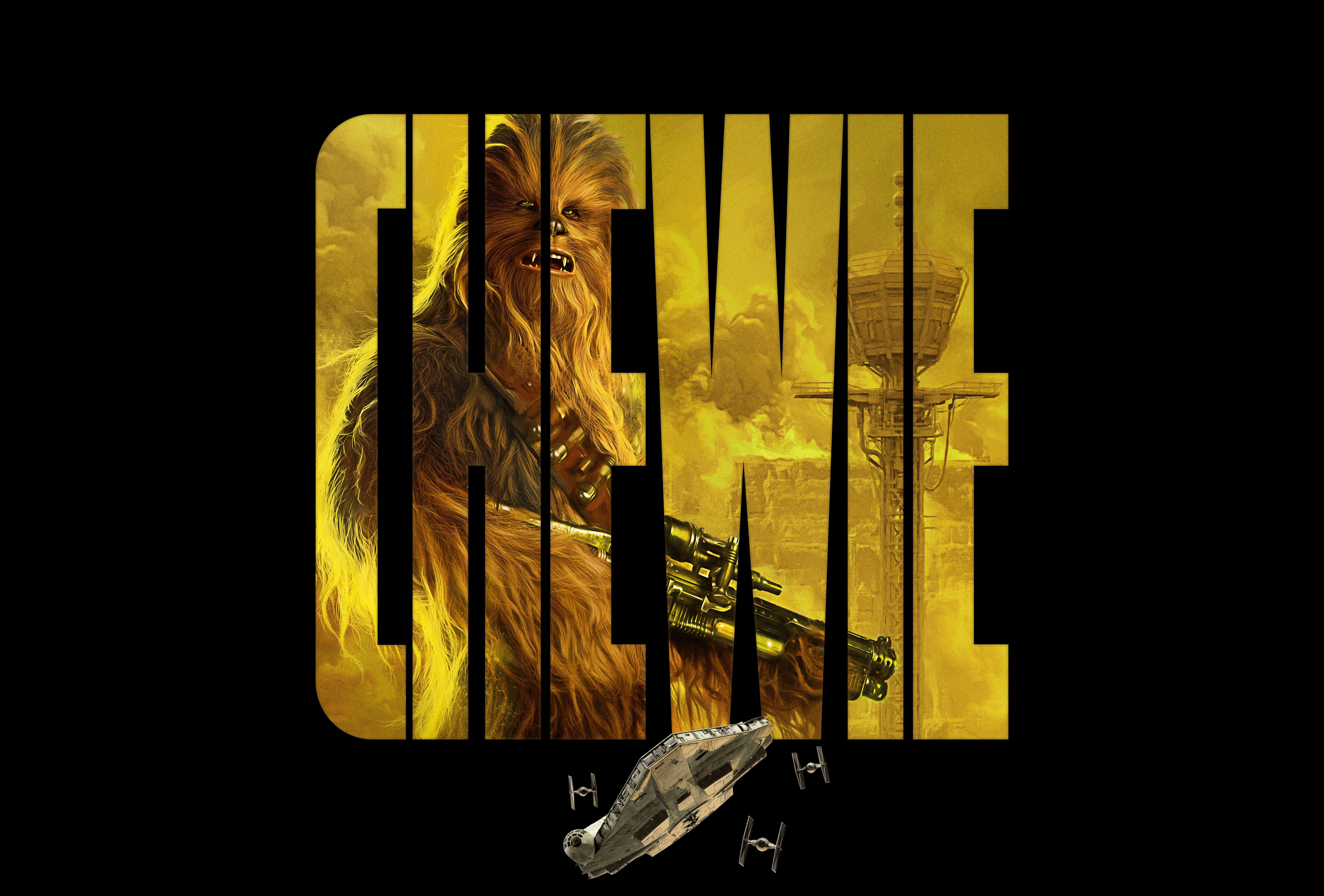 Wallpaper Chewie, Solo: A Star Wars Story, Chewbacca, 4K, 8K, 2018