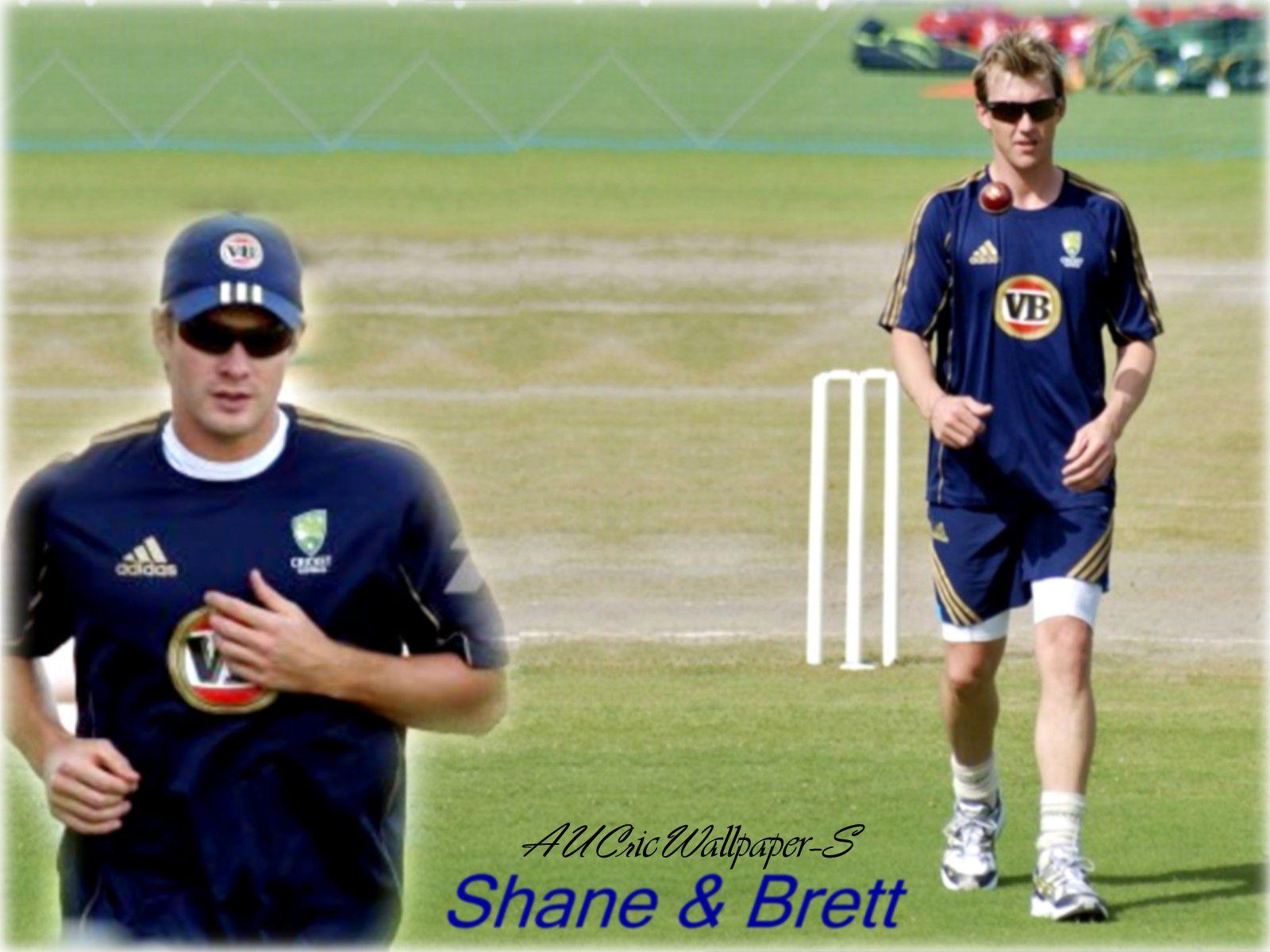 Australian Cricket Team Wallpaper: Brett Lee & Shane Watson Wallpaper 10