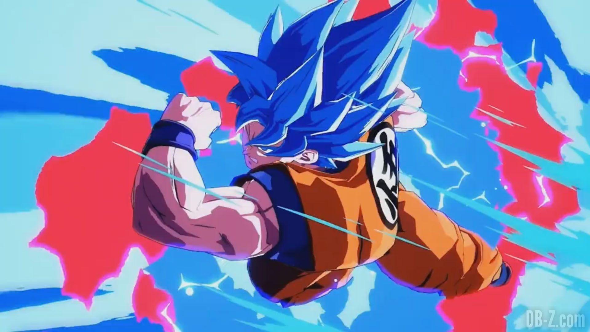 Dragon Ball FighterZ, Nouvelles image de Goku SSGSS & Vegeta SSGSS