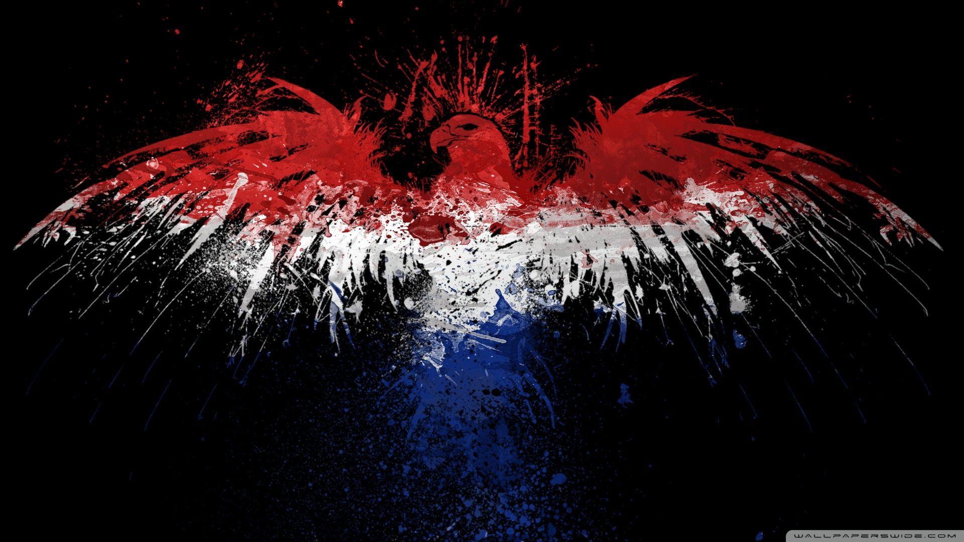 Dutch Flag with Eagle ❤ 4K HD Desktop Wallpaper for 4K