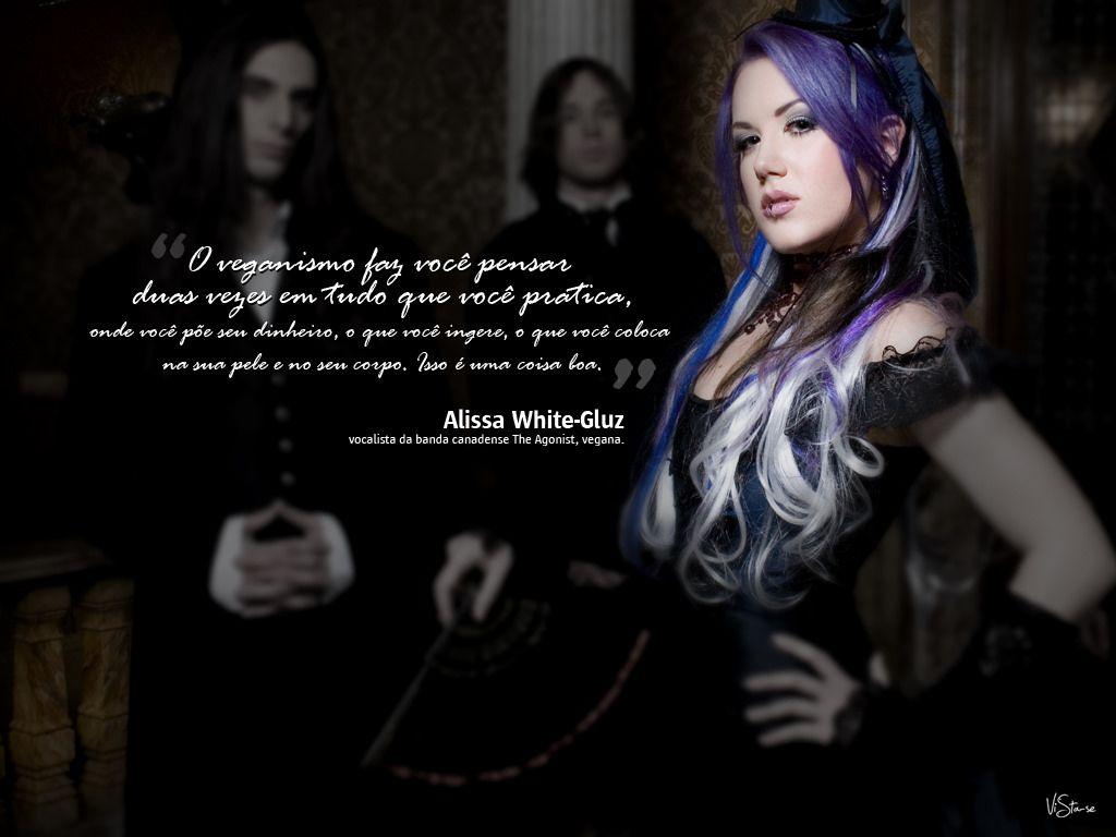 Alissa White Gluz /passeata. Vista Se