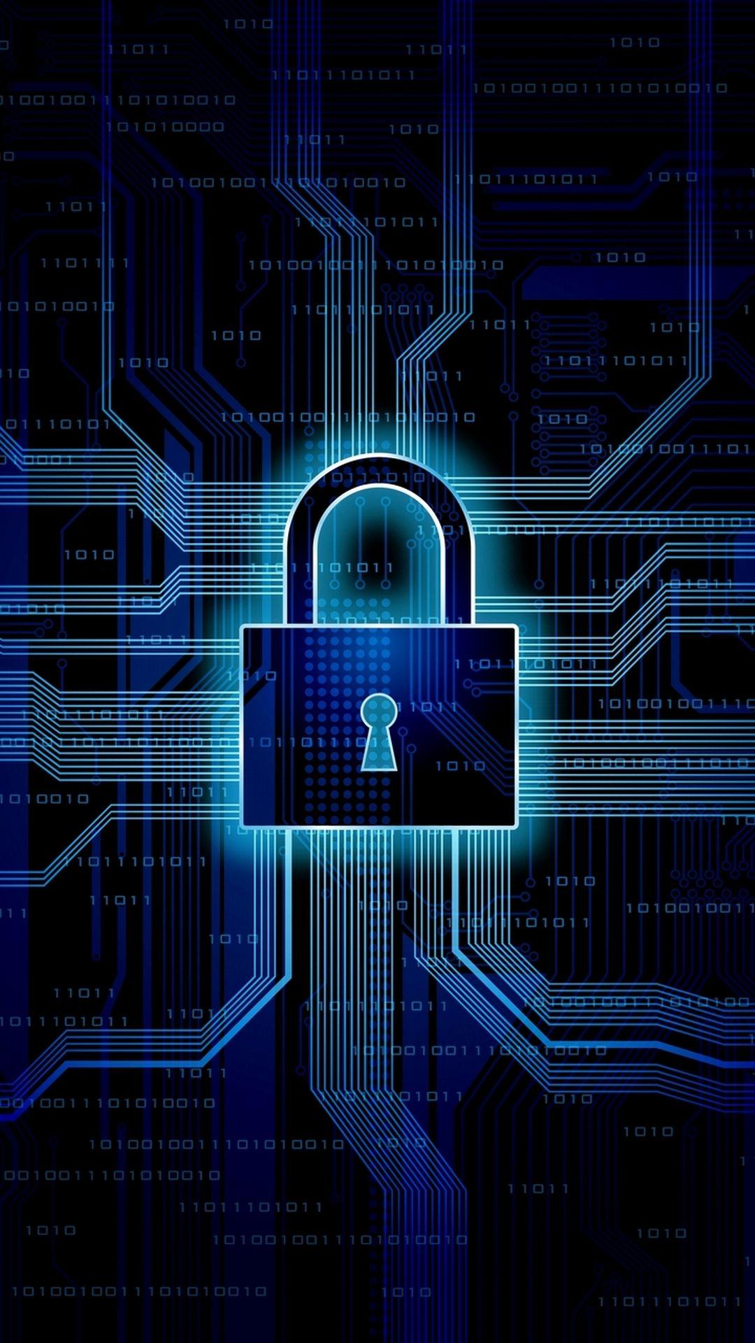 Cyber Lock Mobile HD Wallpaper