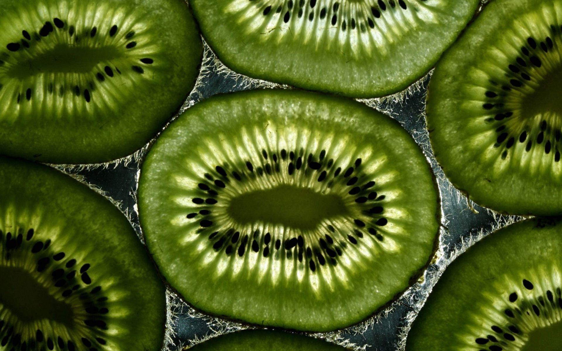 Kiwi fruit slices widescreen fruit wallpaper. HD Wallpaper Rocks