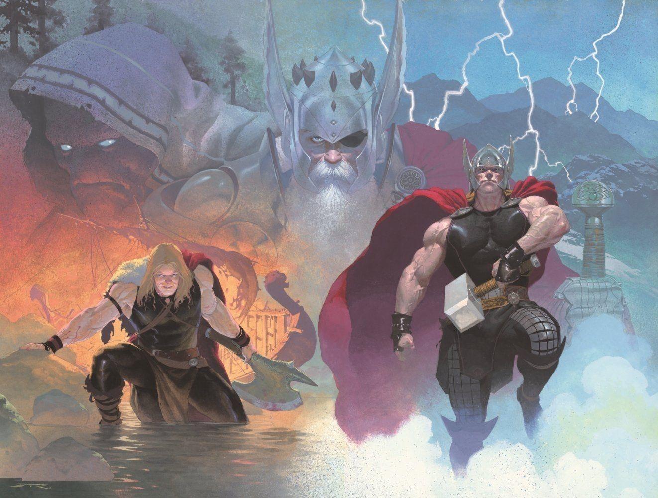 Thor the God of Thunder Movie Desktop Wallpaper