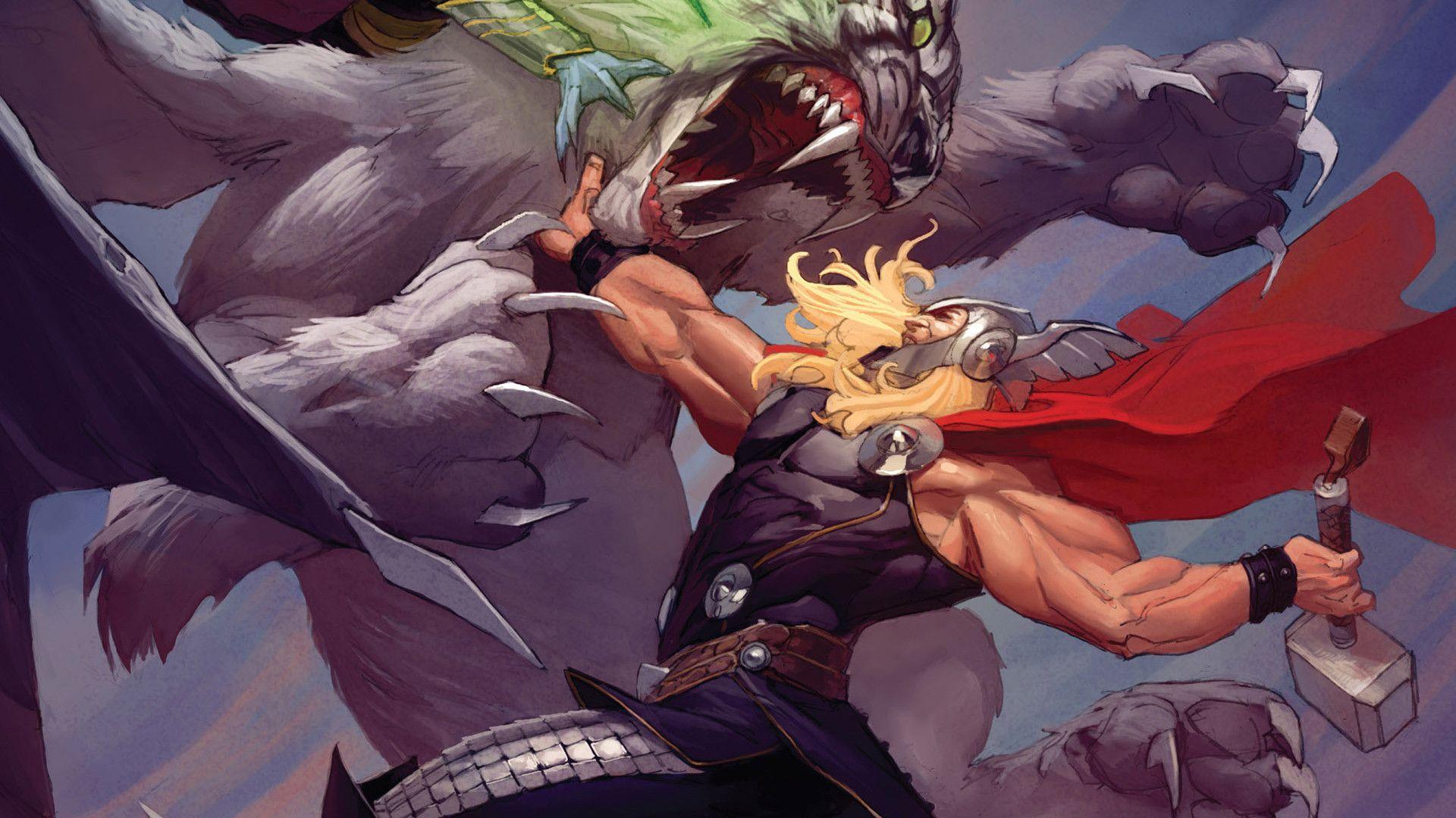 Thor: God of Thunder Full HD Wallpaper