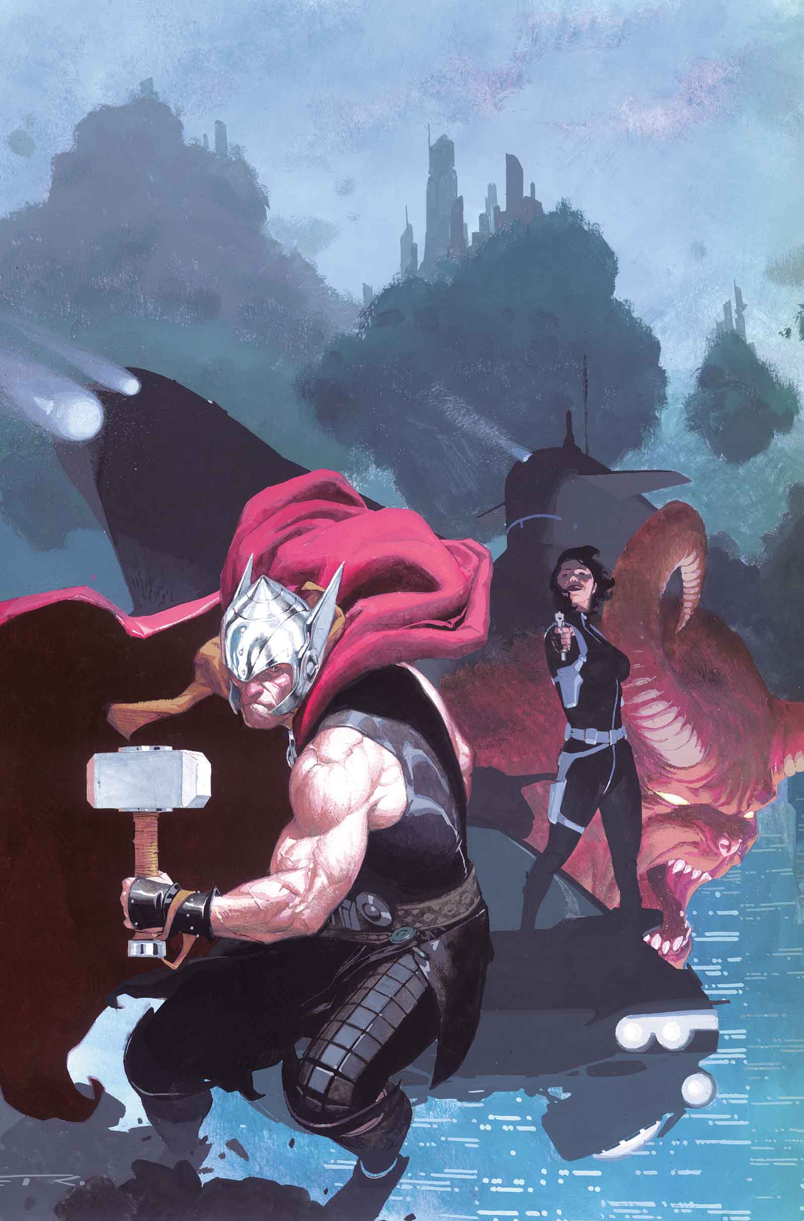 Thor: God Of Thunder Comic Wallpaper