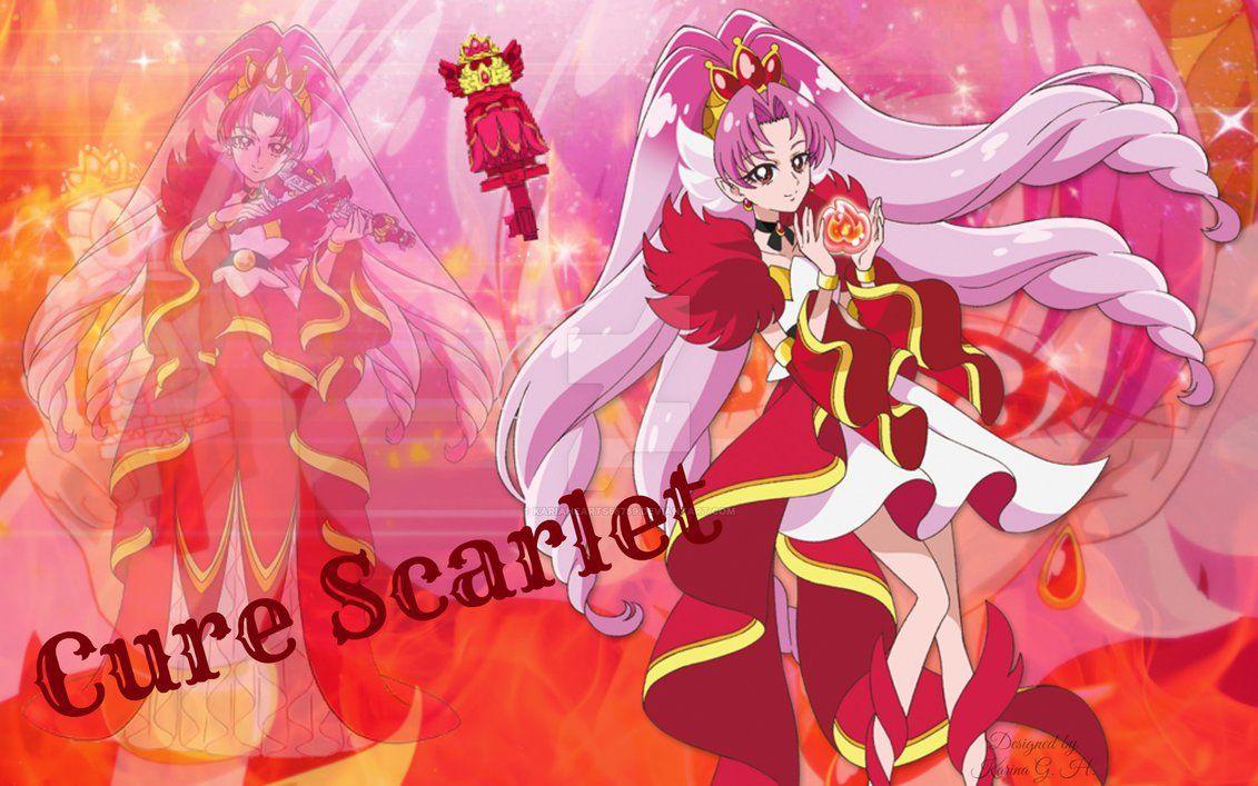 Cure Scarlet Wallpaper