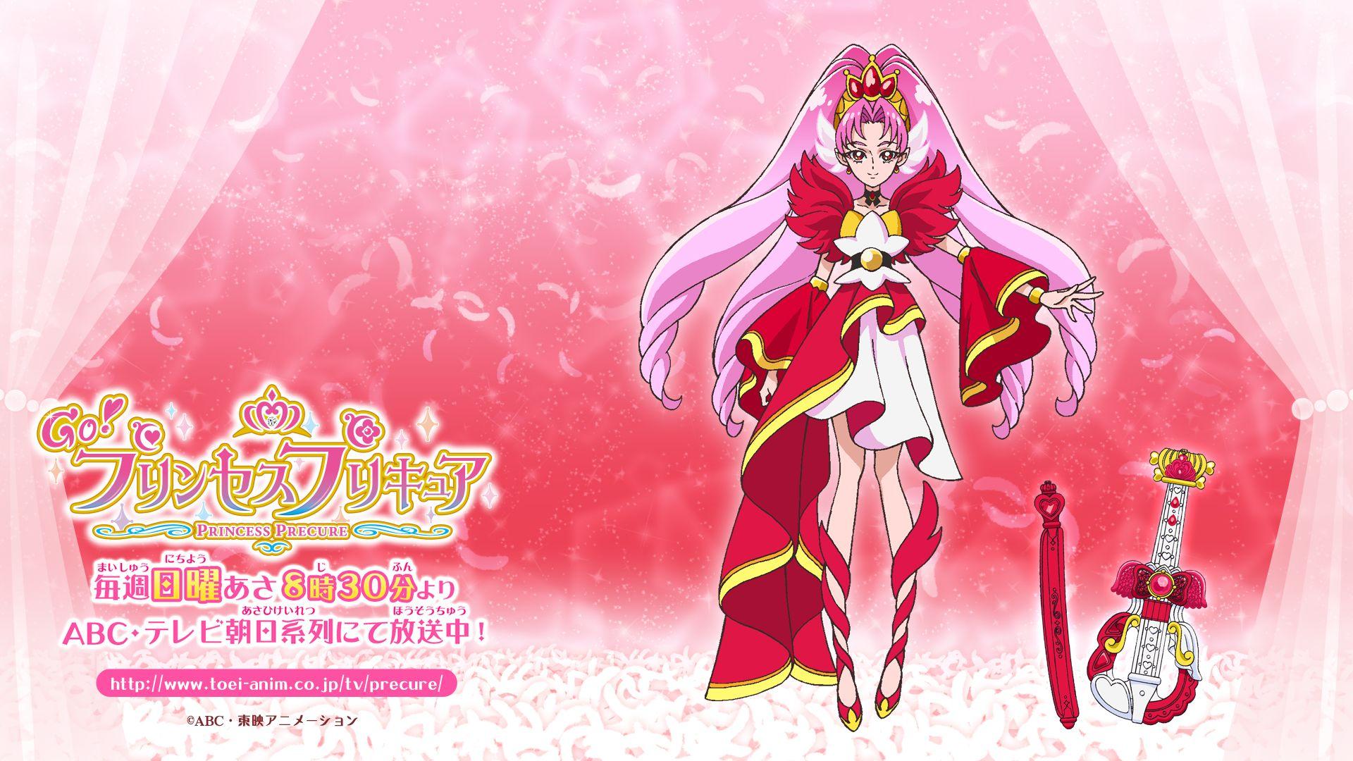 Cure Scarlet Towa Wallpaper Anime