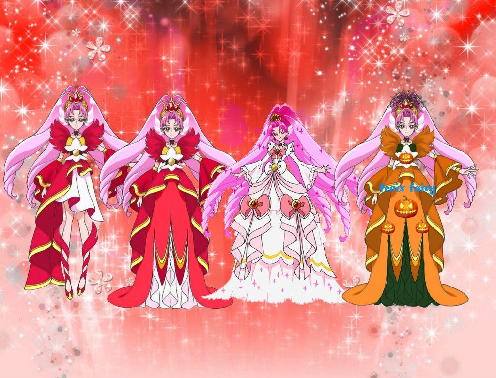 Cure Scarlet All Forms