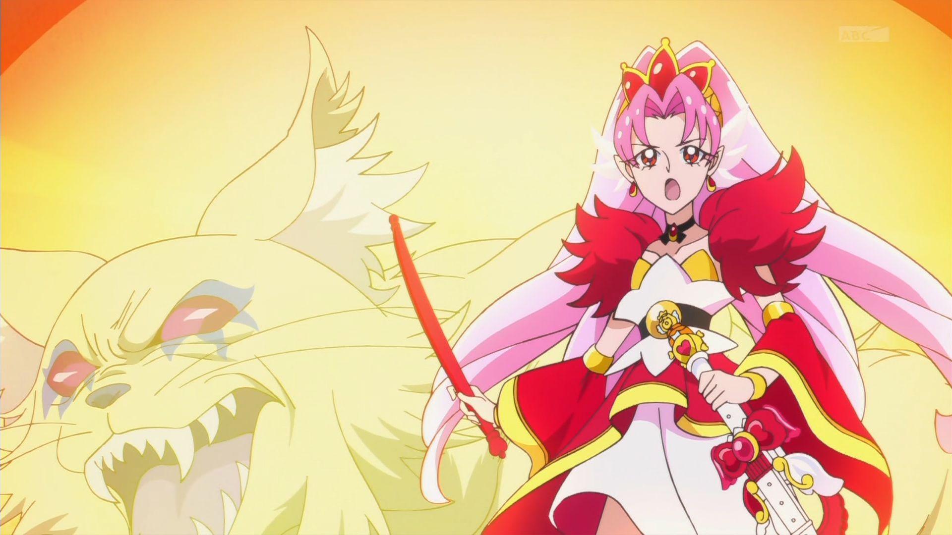 Beast Shut trapped in the Scarlet. Pretty Cure