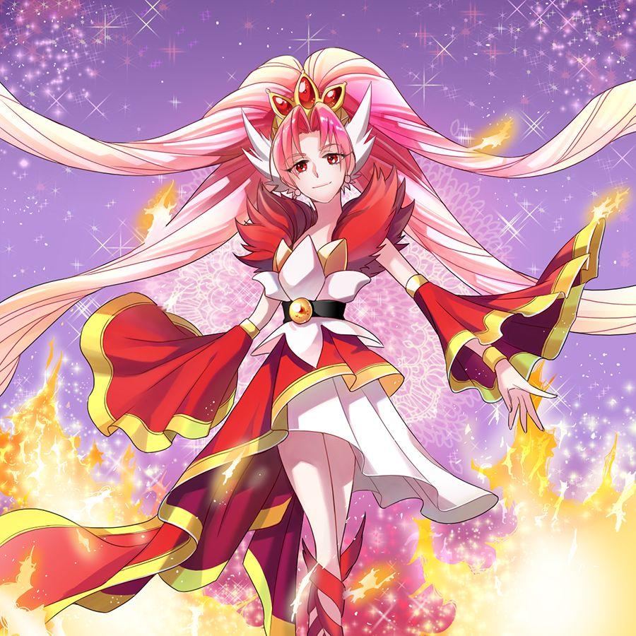 Cure Scarlet Towa Anime Image Board