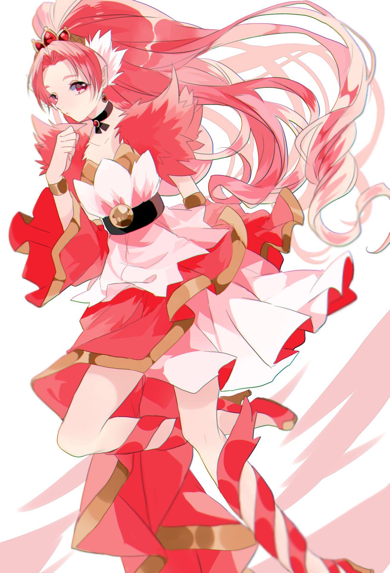 Cure Scarlet Towa Wallpaper