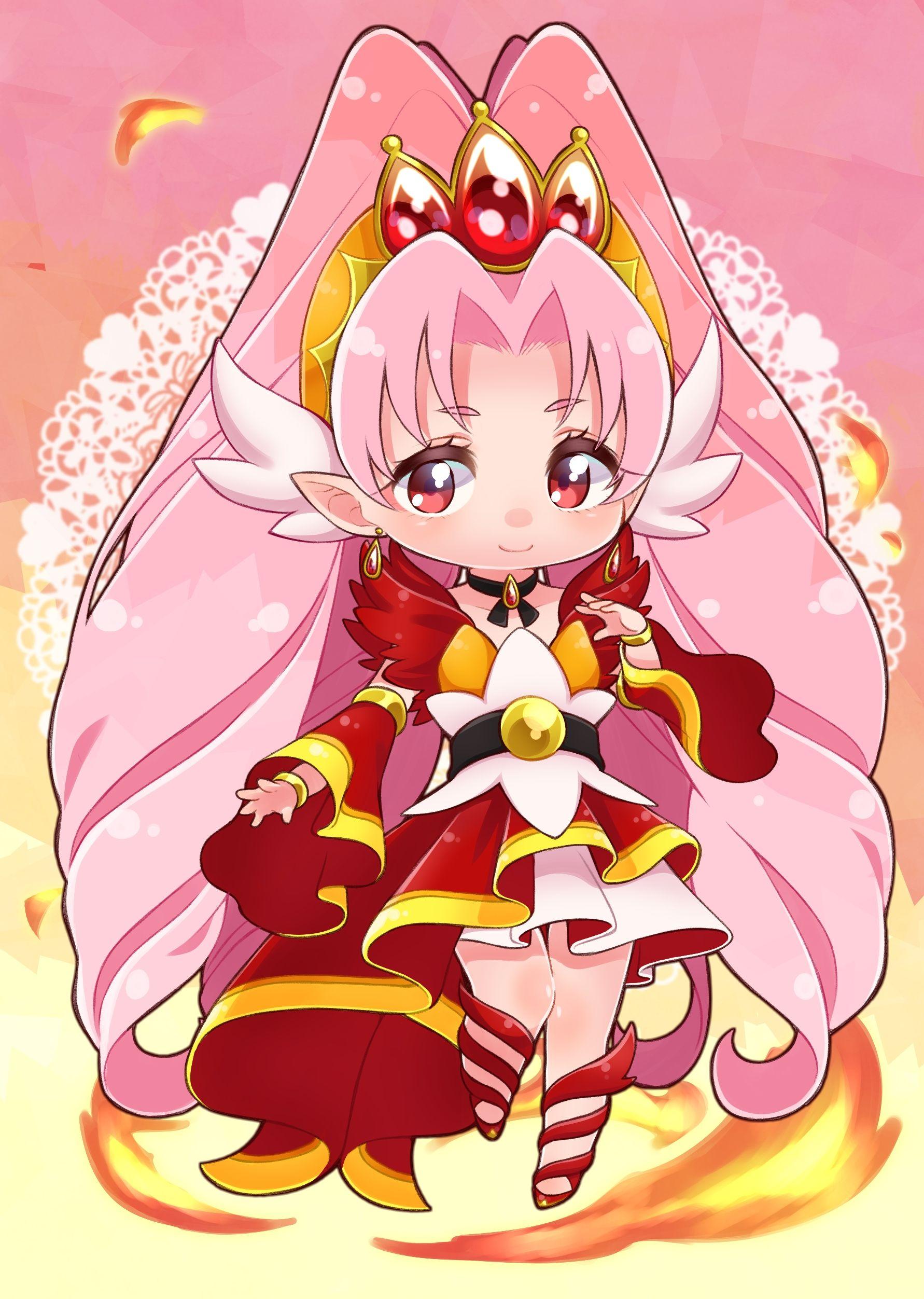 Cure Scarlet Towa Wallpaper