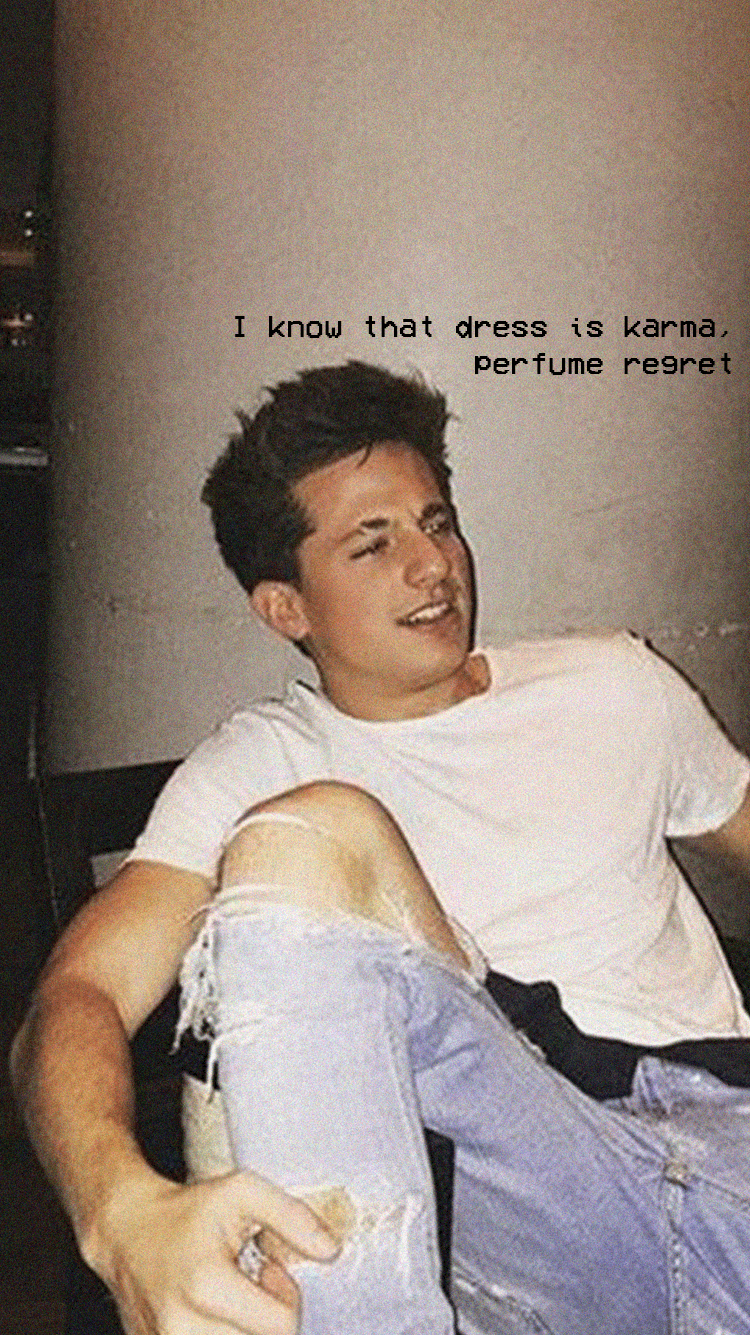 charlie puth lockscreens hashtag Image on Tumblr