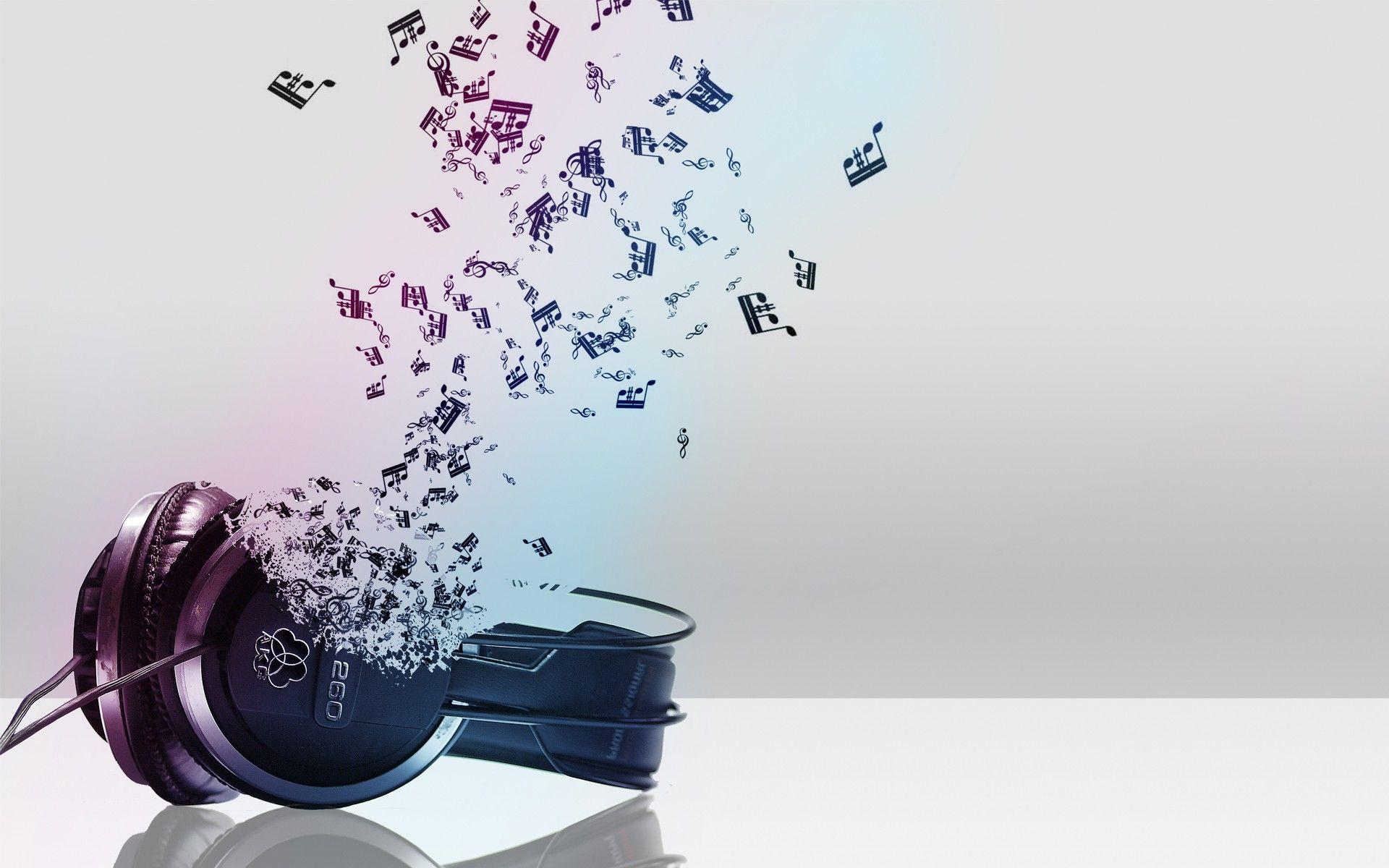 Download the Music From Headphones Wallpaper, Music From Headphones