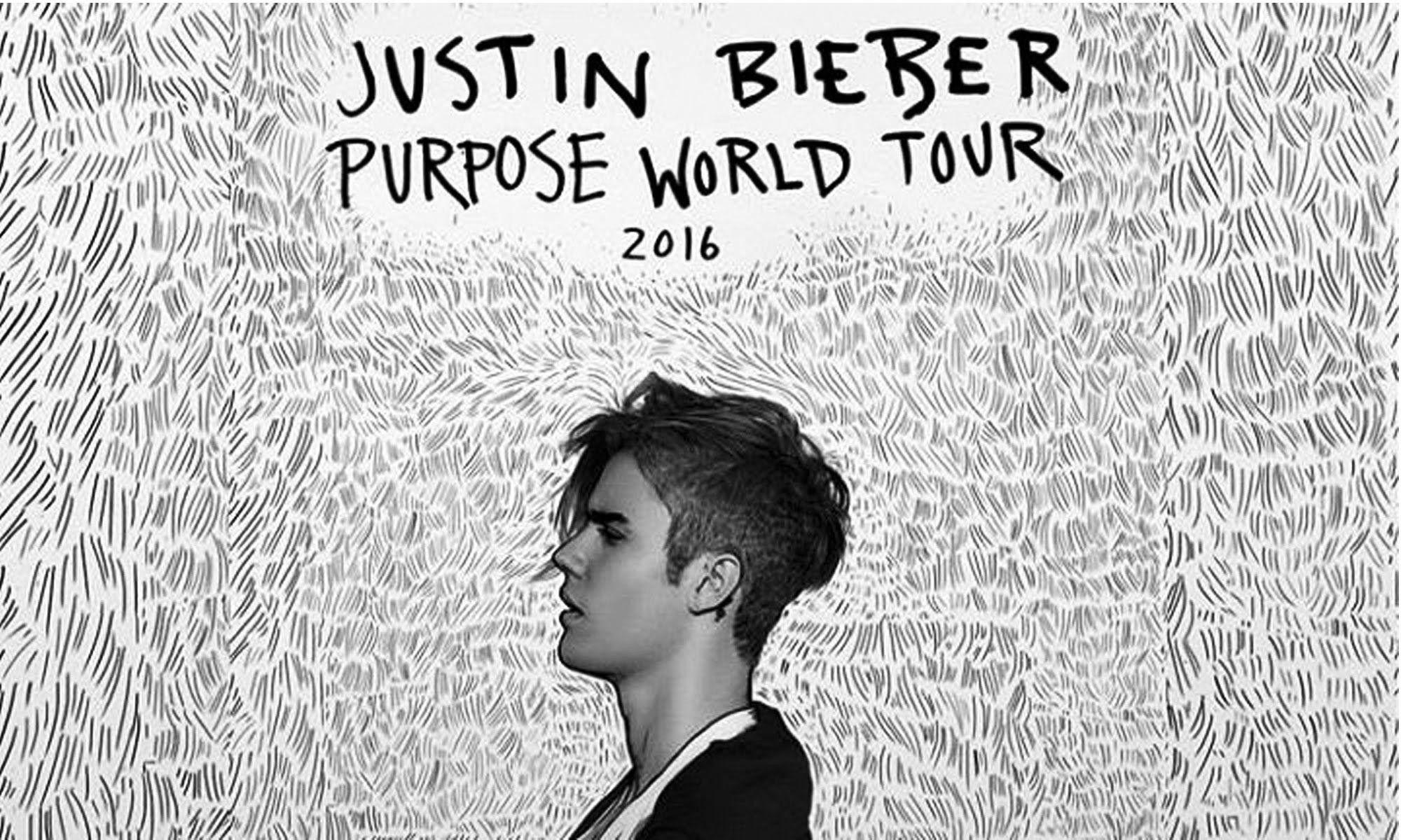 Justin Bieber Purpose World Tour Wallpapers Wallpaper Cave