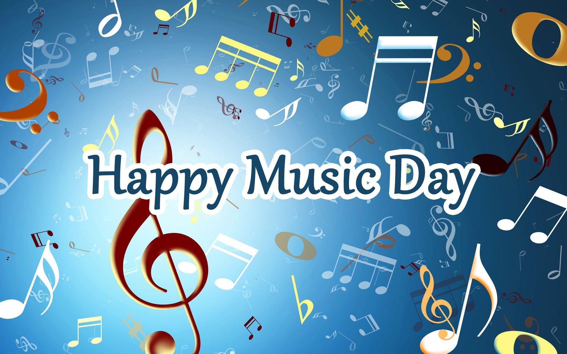 World Music Day Wallpaper Desktop Background