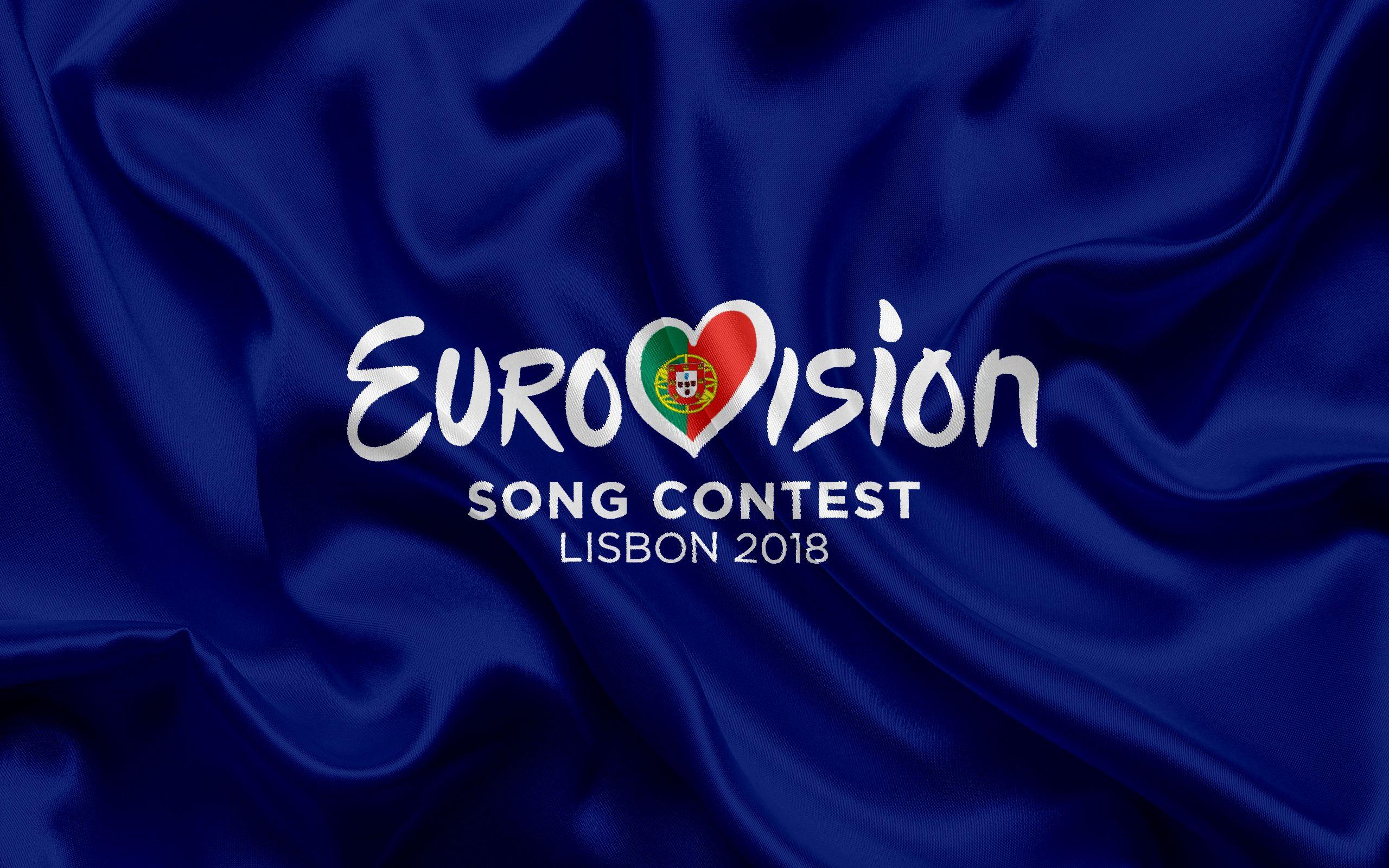 Download wallpaper Eurovision Song Contest logo, emblem