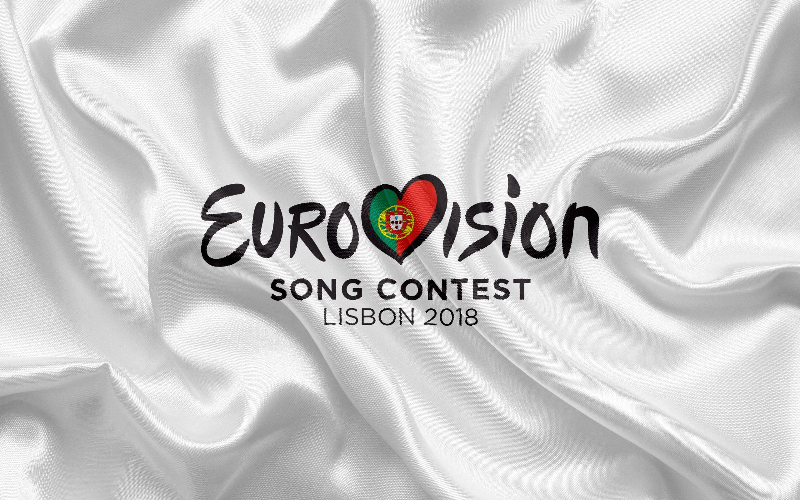 Download wallpaper Eurovision Song Contest Lisbon logo