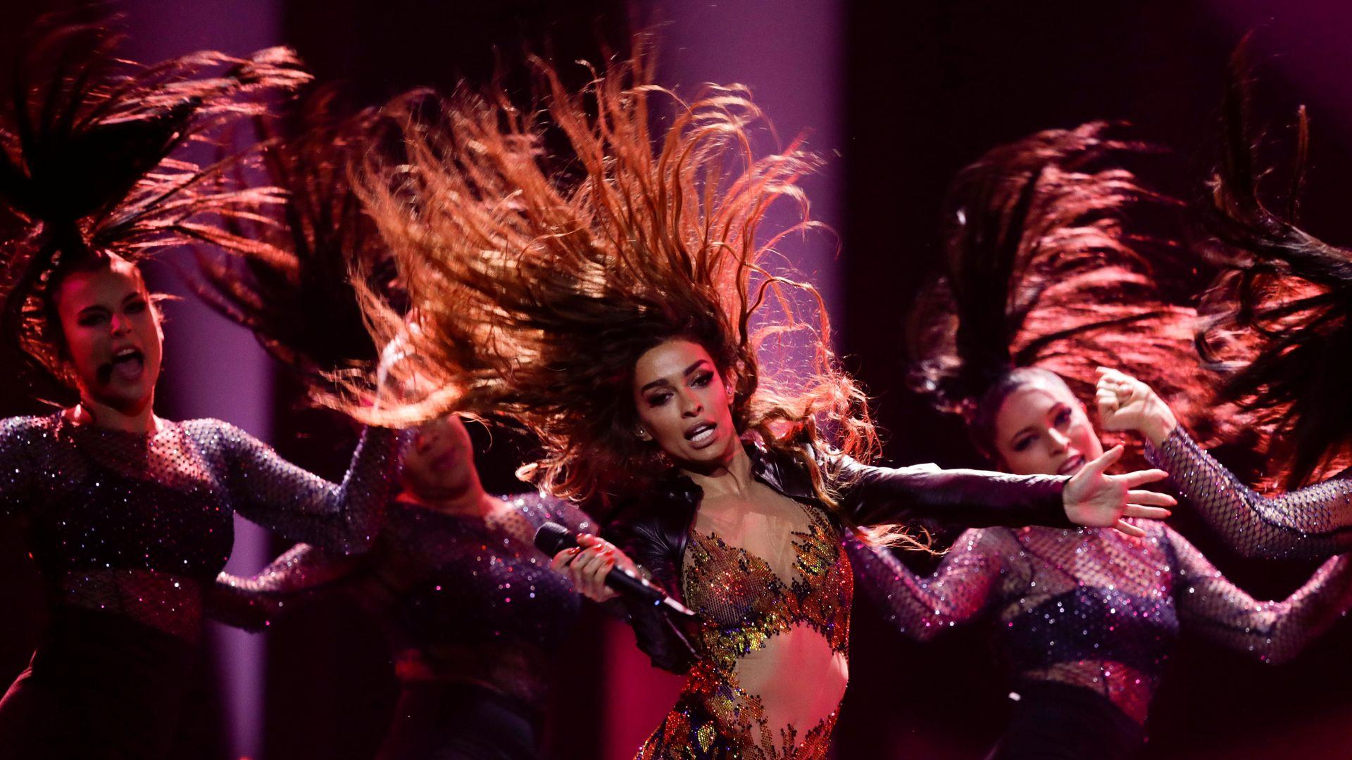 Eurovisión: Eleni Foureira canta Fuego