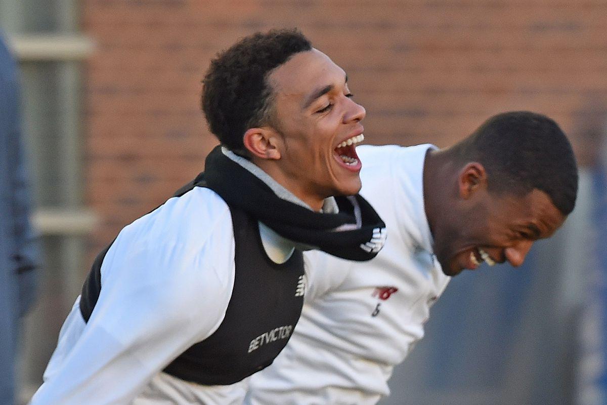 Trent Alexander Arnold Learns From His Liverpool Heroes