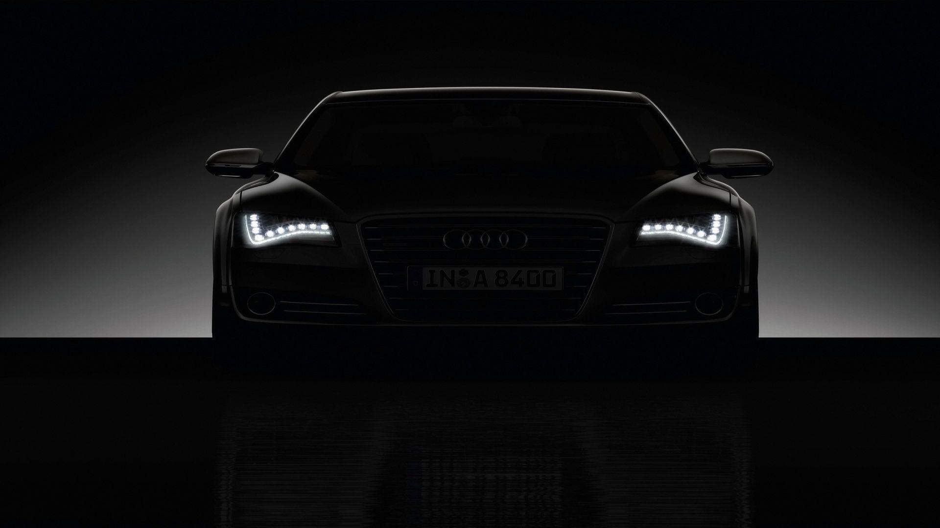 Audi Headlights Hd Wallpaper
