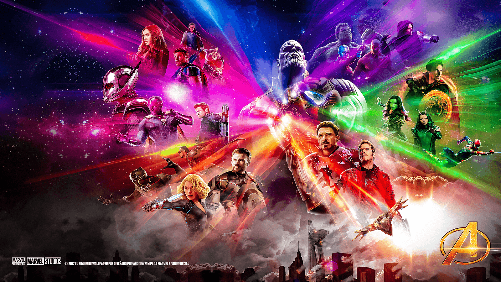 Avengers Infinity War Comic Wallpaper Wide Desktop