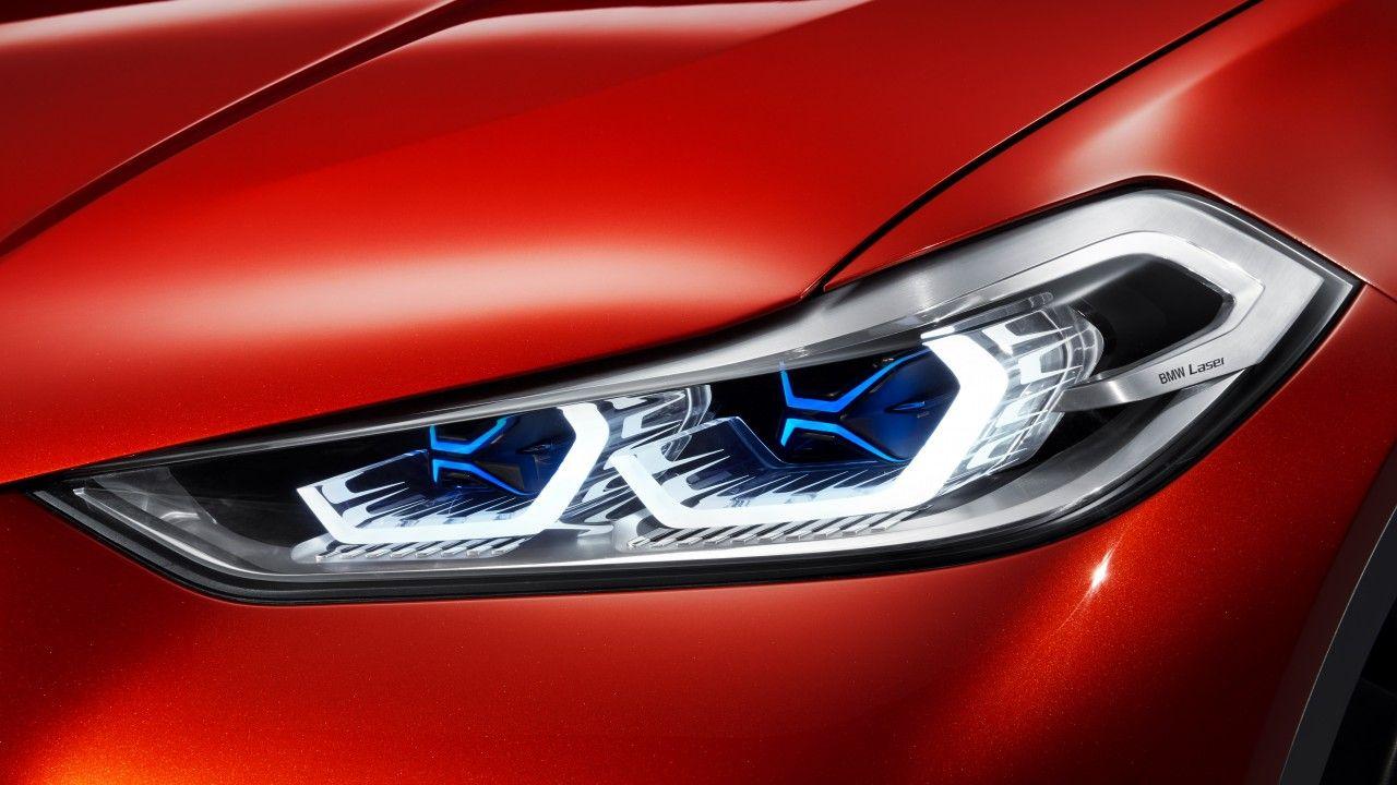 Wallpaper BMW X Laser lights, HD, 4K, Automotive / Cars