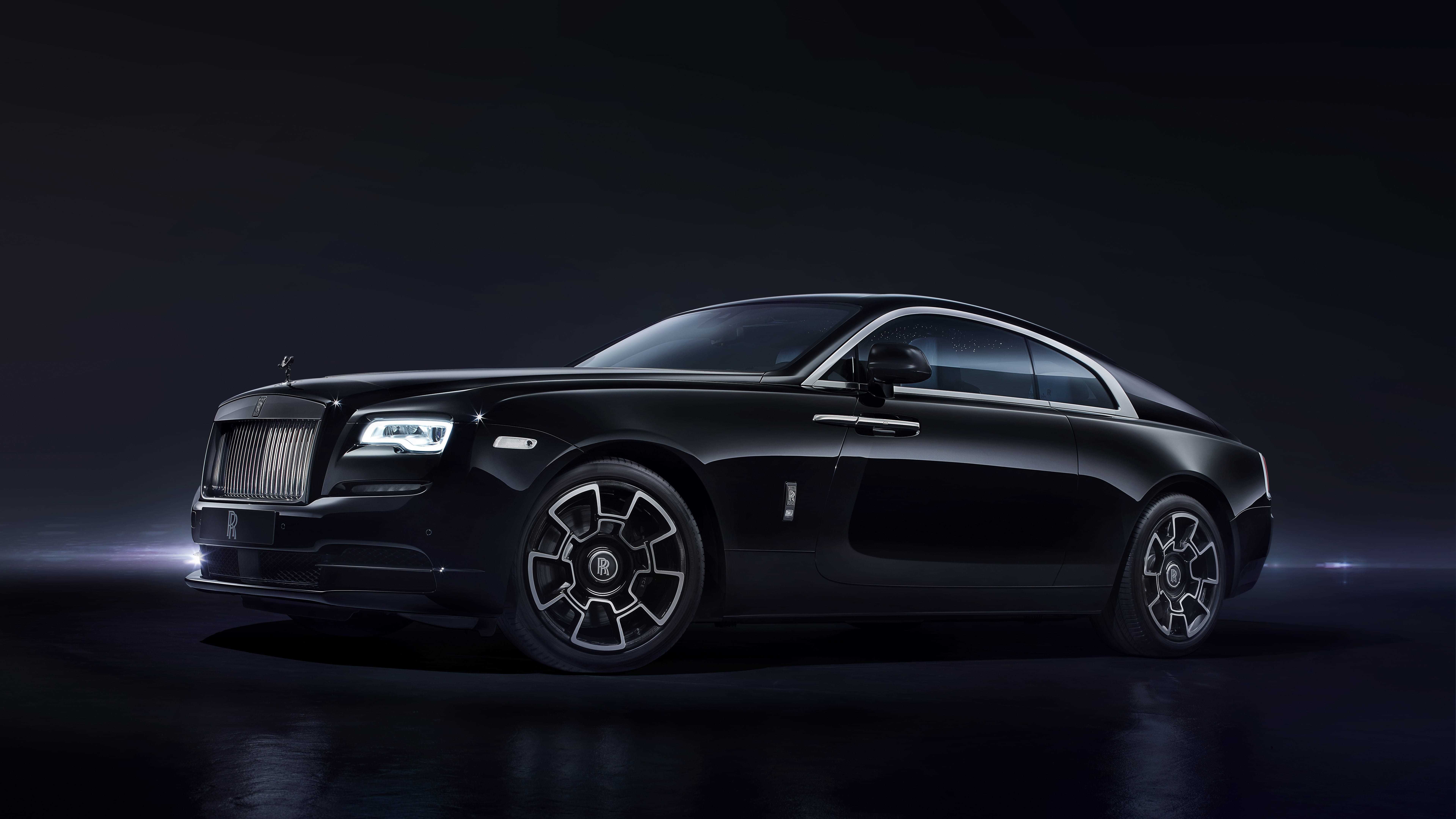 Rolls Royce Ghost Black Badge UHD 8K Wallpaper