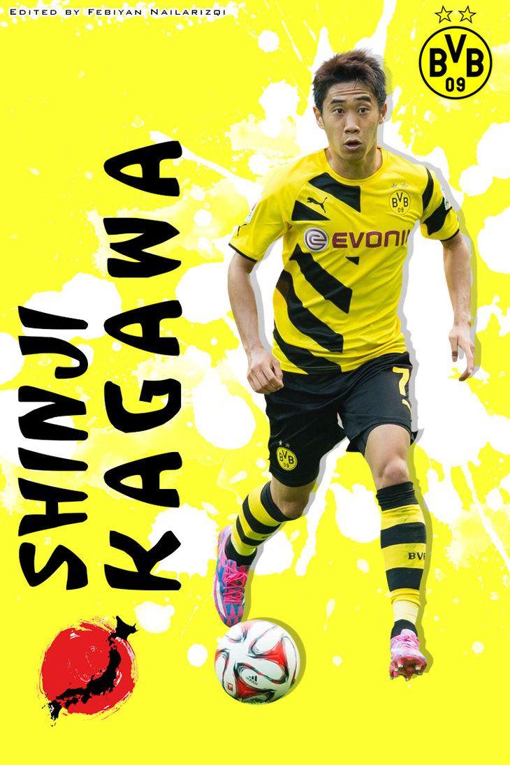 Shinji Kagawa Poster Wallpaper By Feyariz