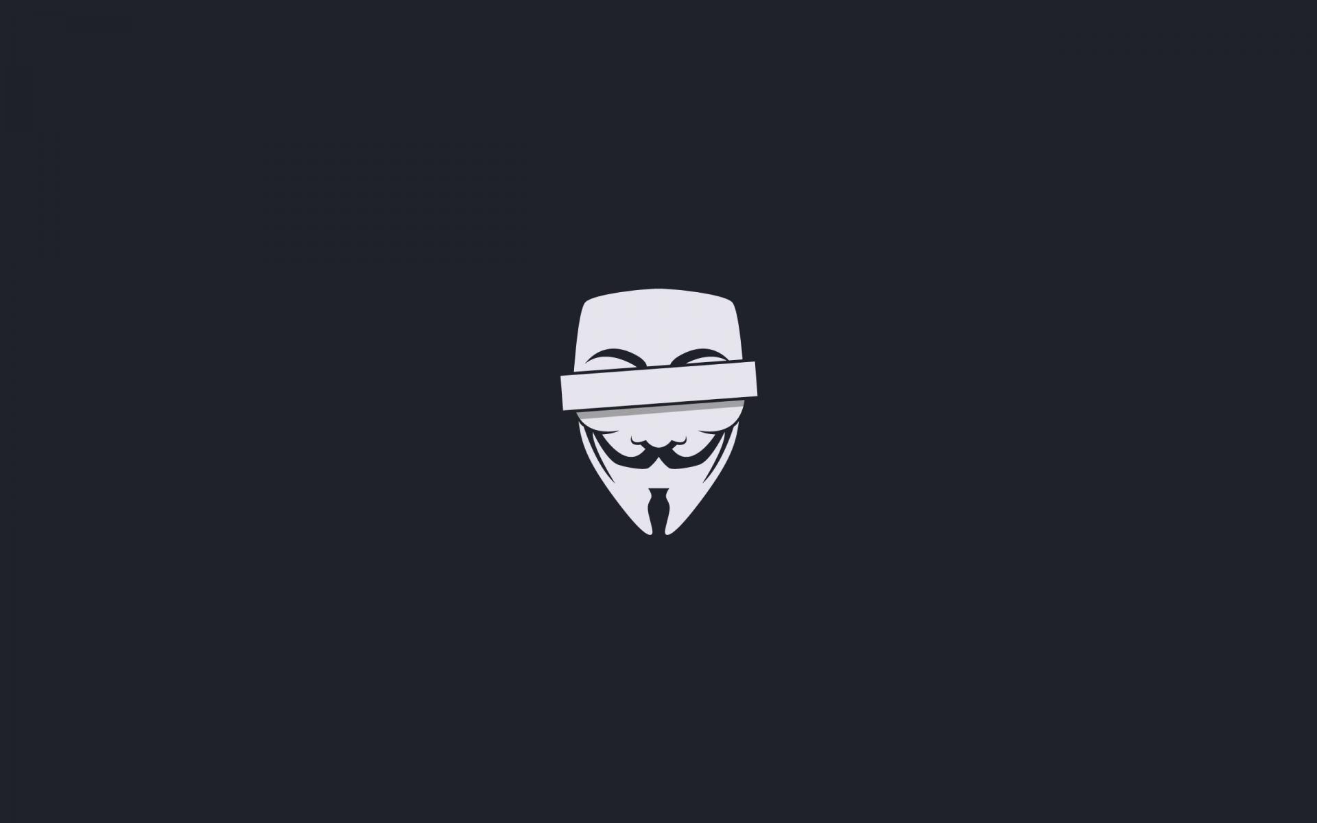 Anonymous guy fawkes v for vendetta censored masks wallpaper