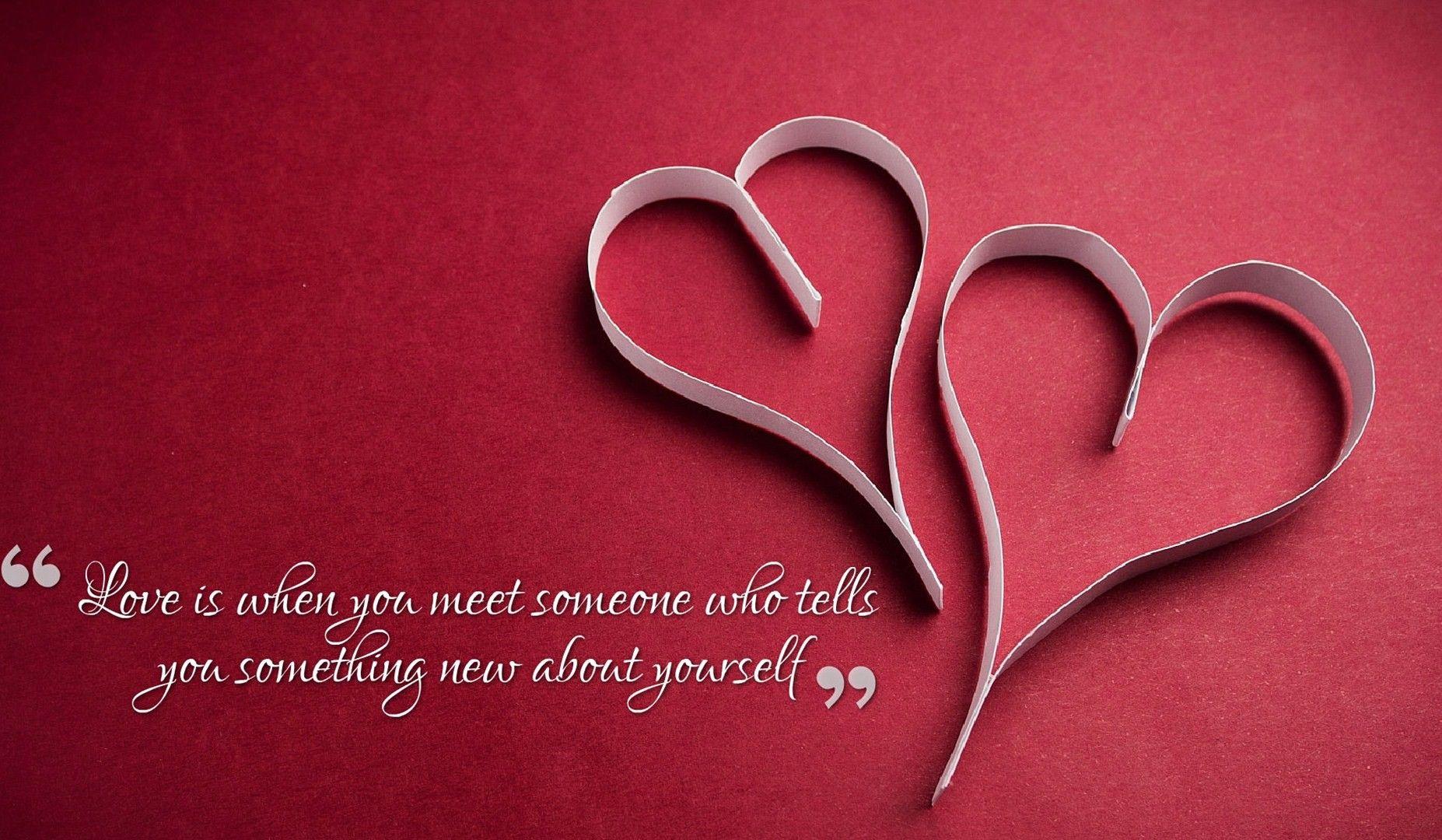 Nice Wallpaper with Quotes About Love