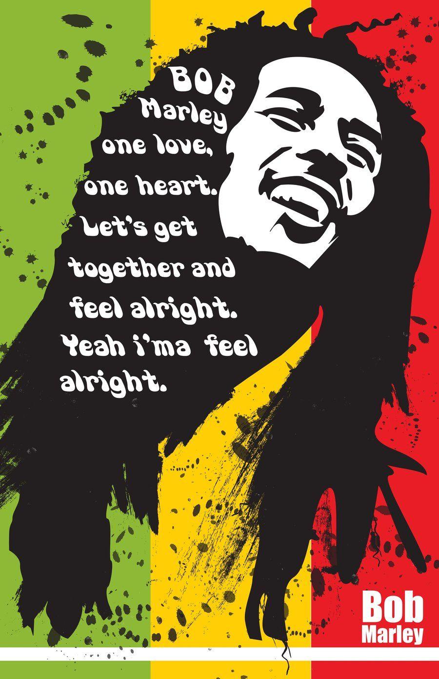 Bob Marley One Love Wallpaper Free