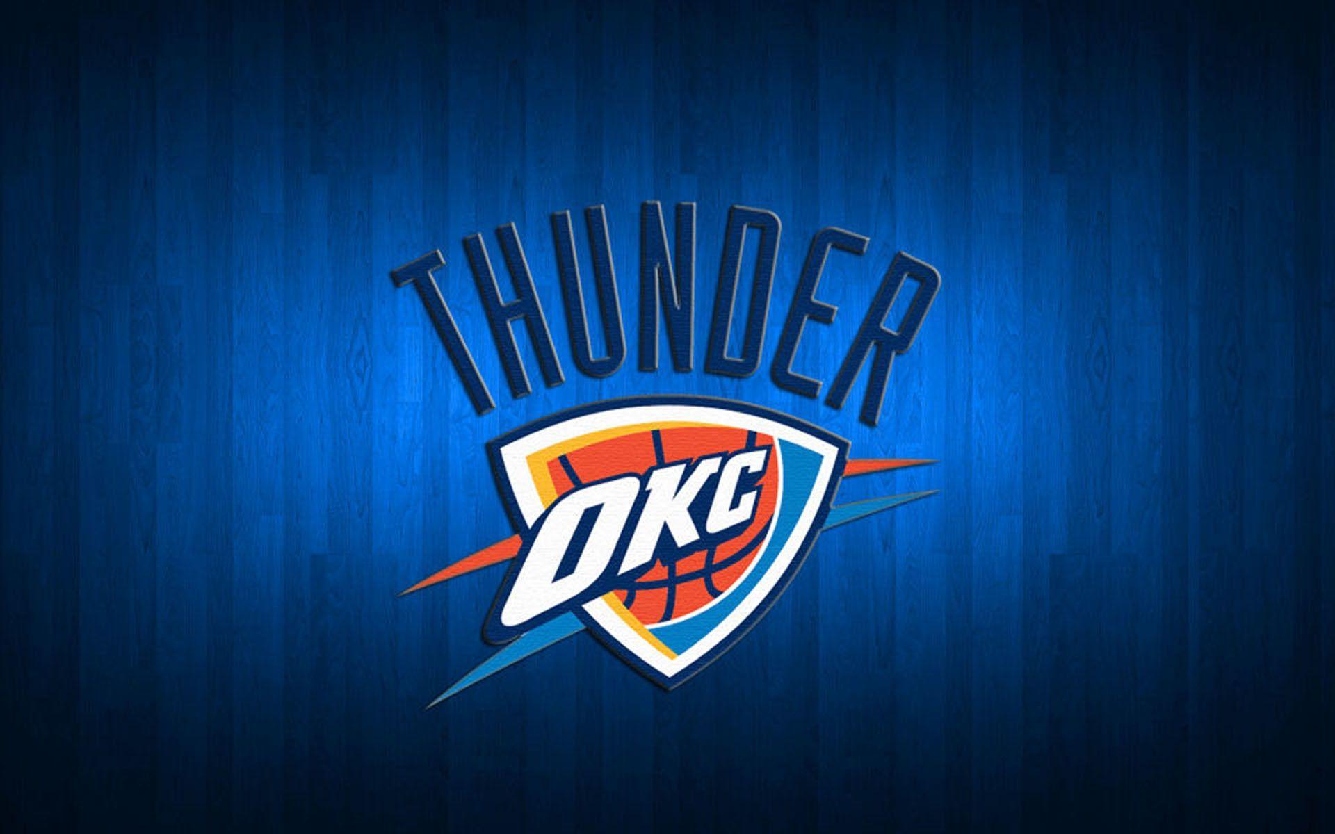 HD wallpaper Basketball Oklahoma City Thunder Logo NBA  Wallpaper Flare