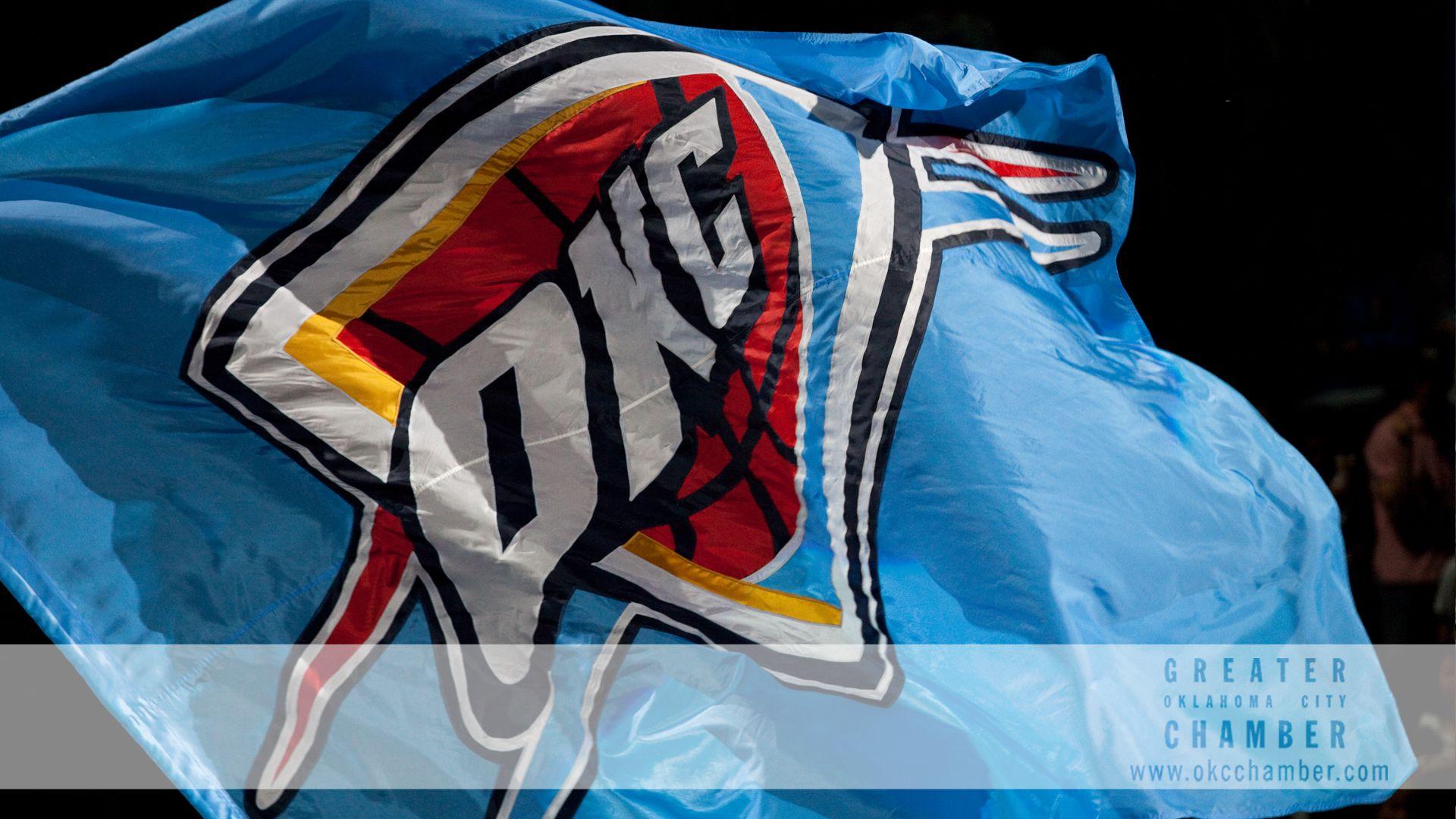Flag, Oklahoma City Thunder HD Wallpaper & Background • 27393 • Wallur