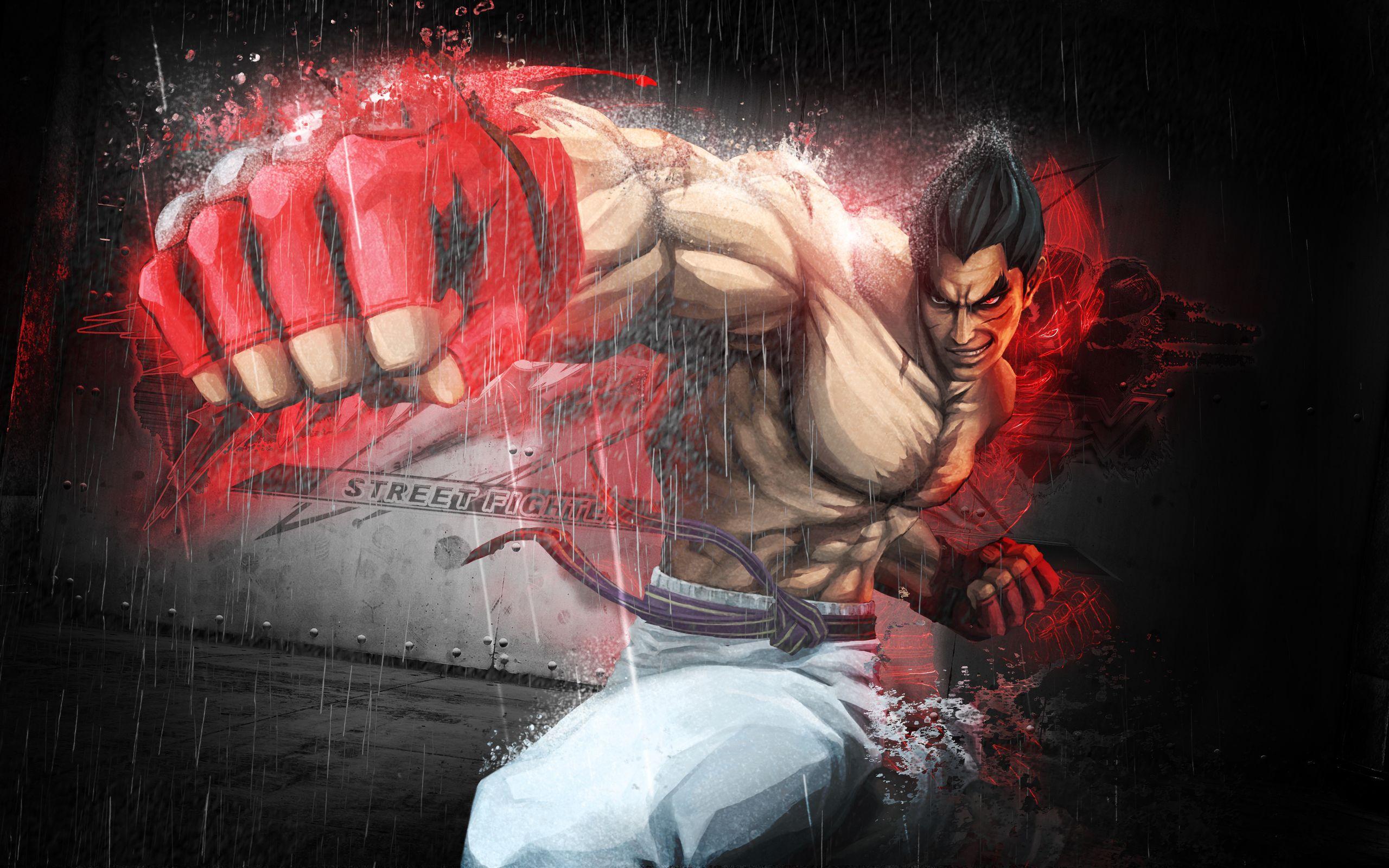 Kazuya Mishima in Tekken Wallpaper