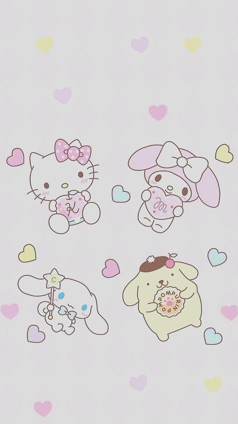 Sanrio Pom Pom Purin And Macaron Wallpapers - Wallpaper Cave